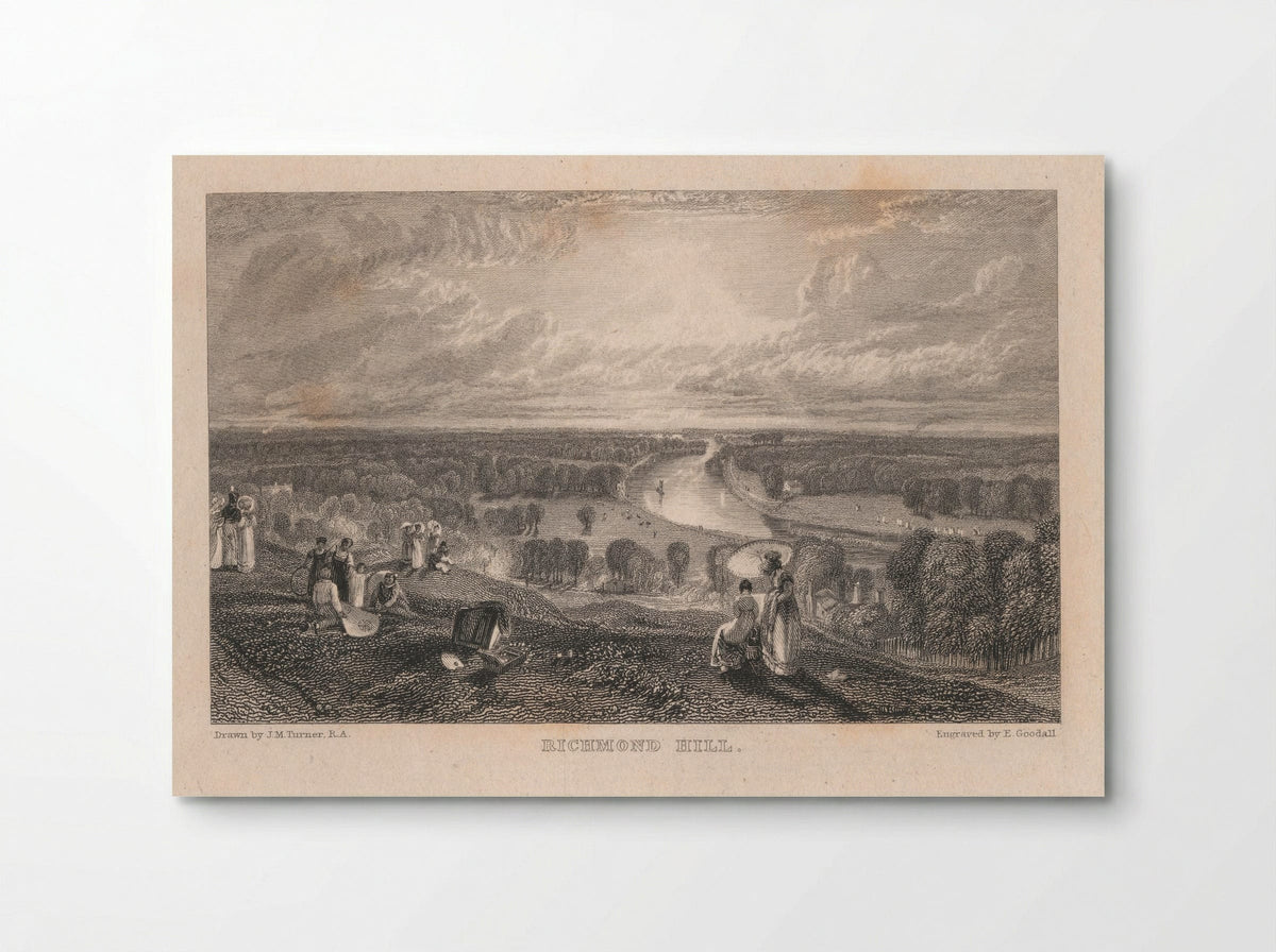 Richmond Hill - Edward Goodall - Poster