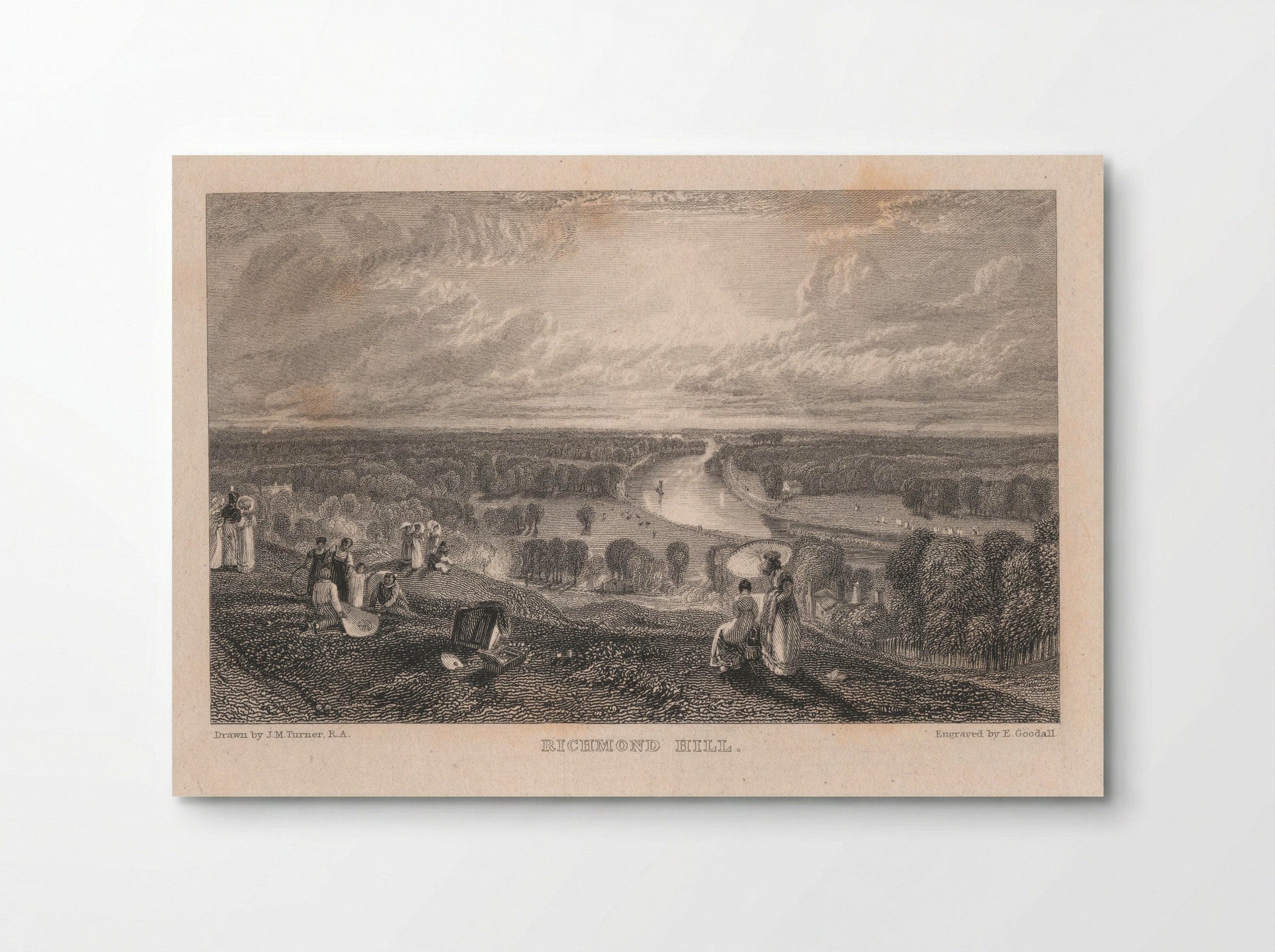 Richmond Hill - Edward Goodall - Poster