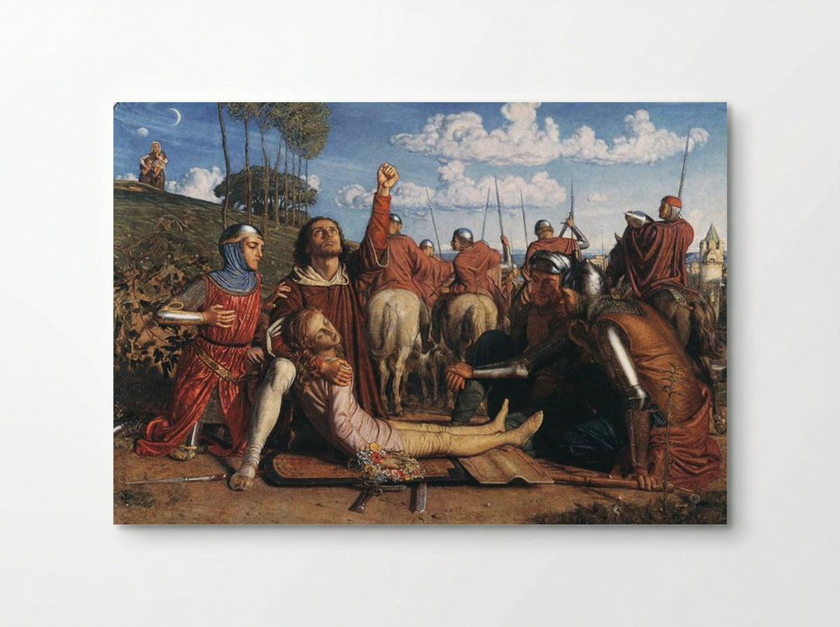 Rienzi Vowing to Obtain Justice - William Holman Hunt - Poster