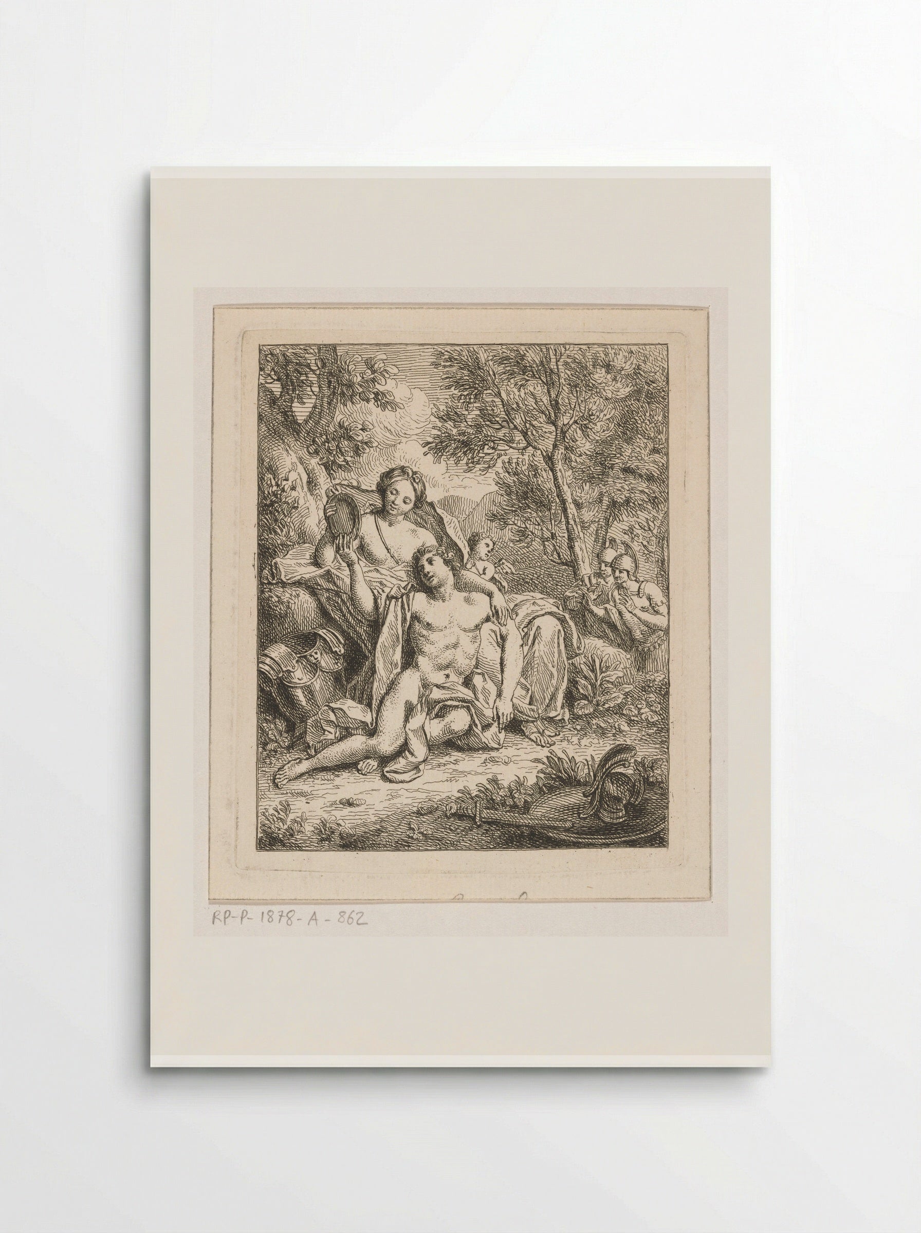 Rinaldo and Armida - Louis Fabritius Dubourg - Poster