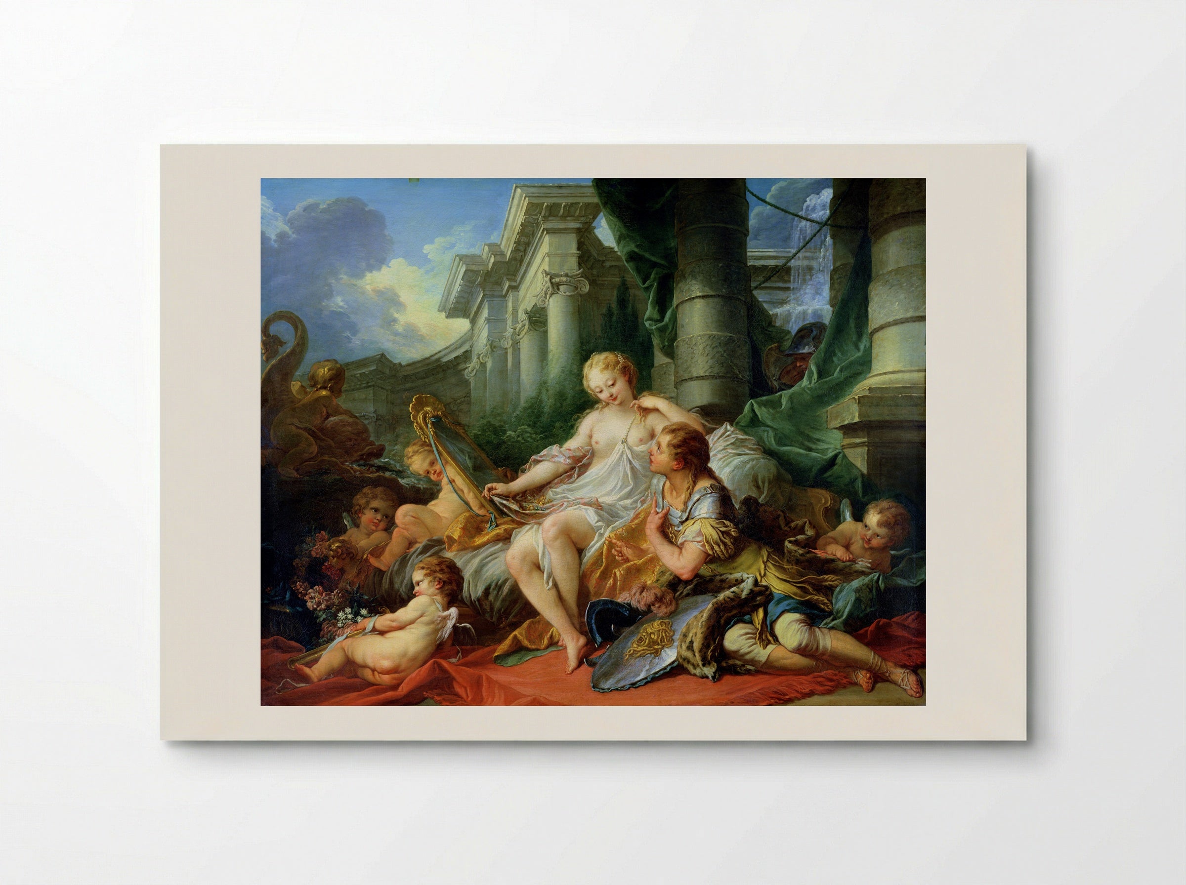 Rinaldo and Armida - François Boucher - Poster