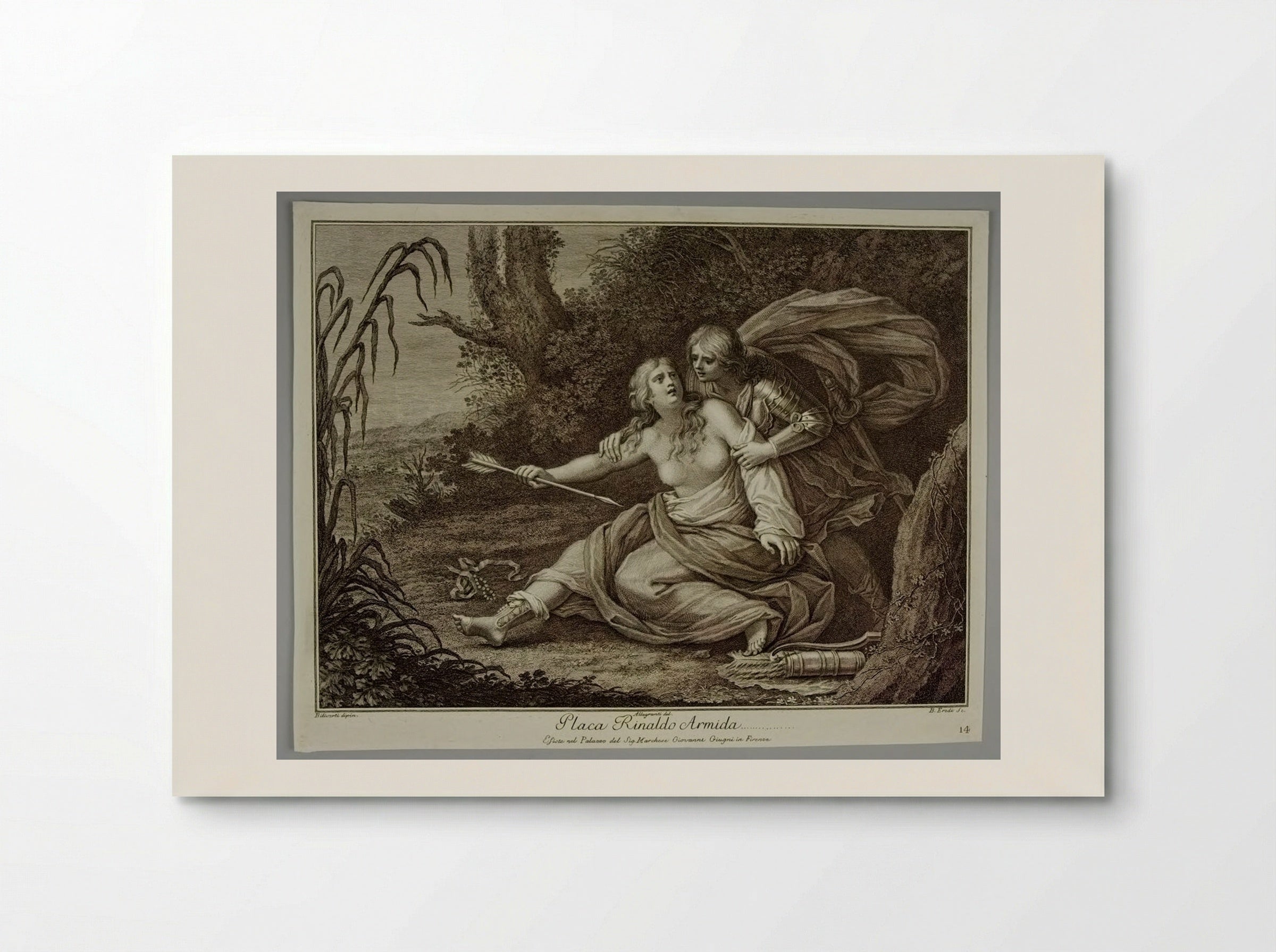 Rinaldo and Armida - Benedetto Eredi - Poster