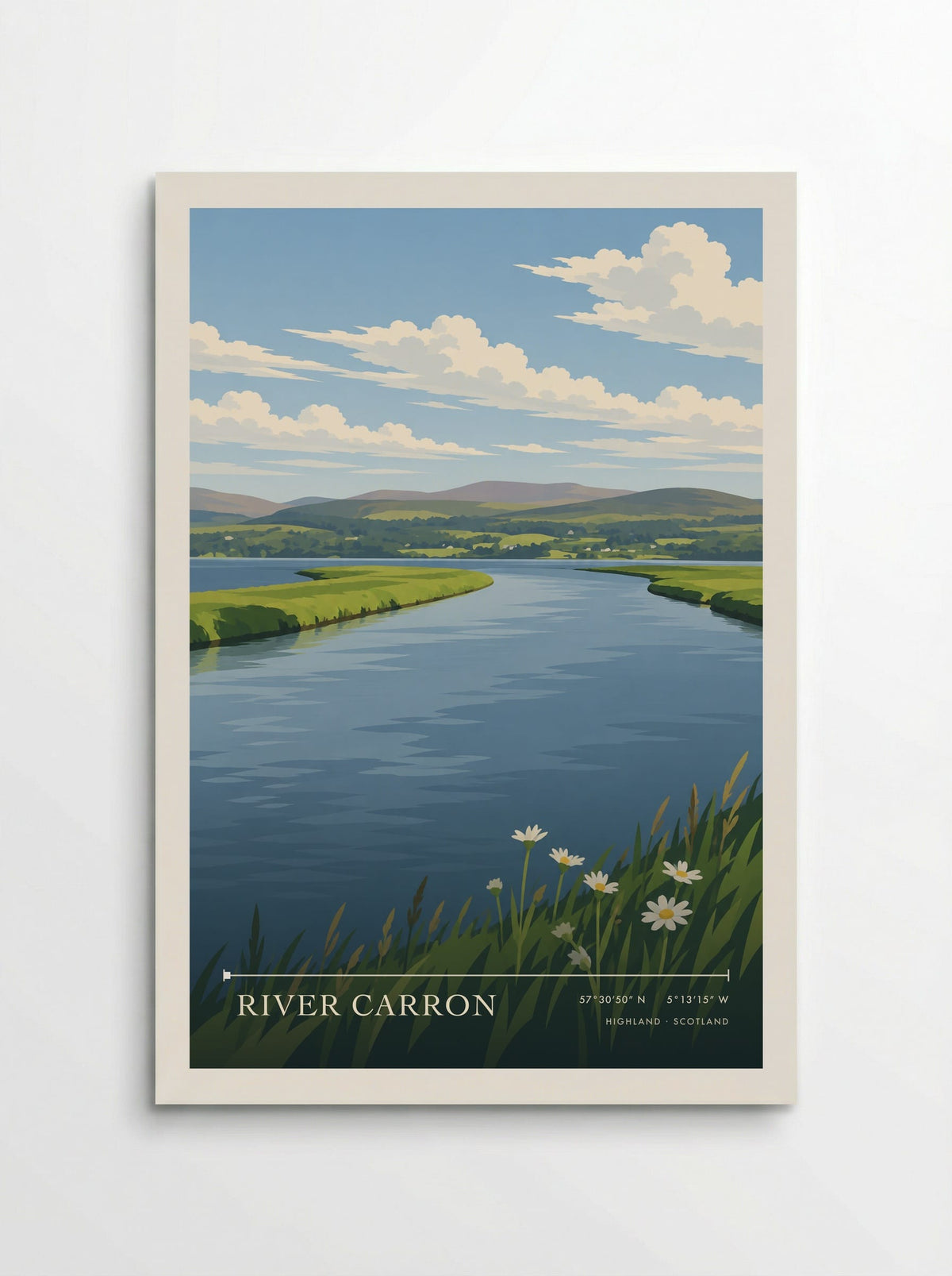River Carron, Highland | Travel Poster - Poster
