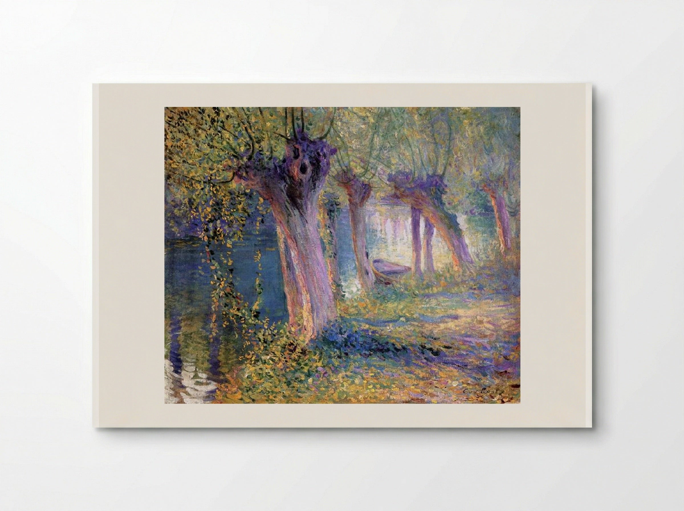 River Epte, Giverny - Guy Rose - Poster
