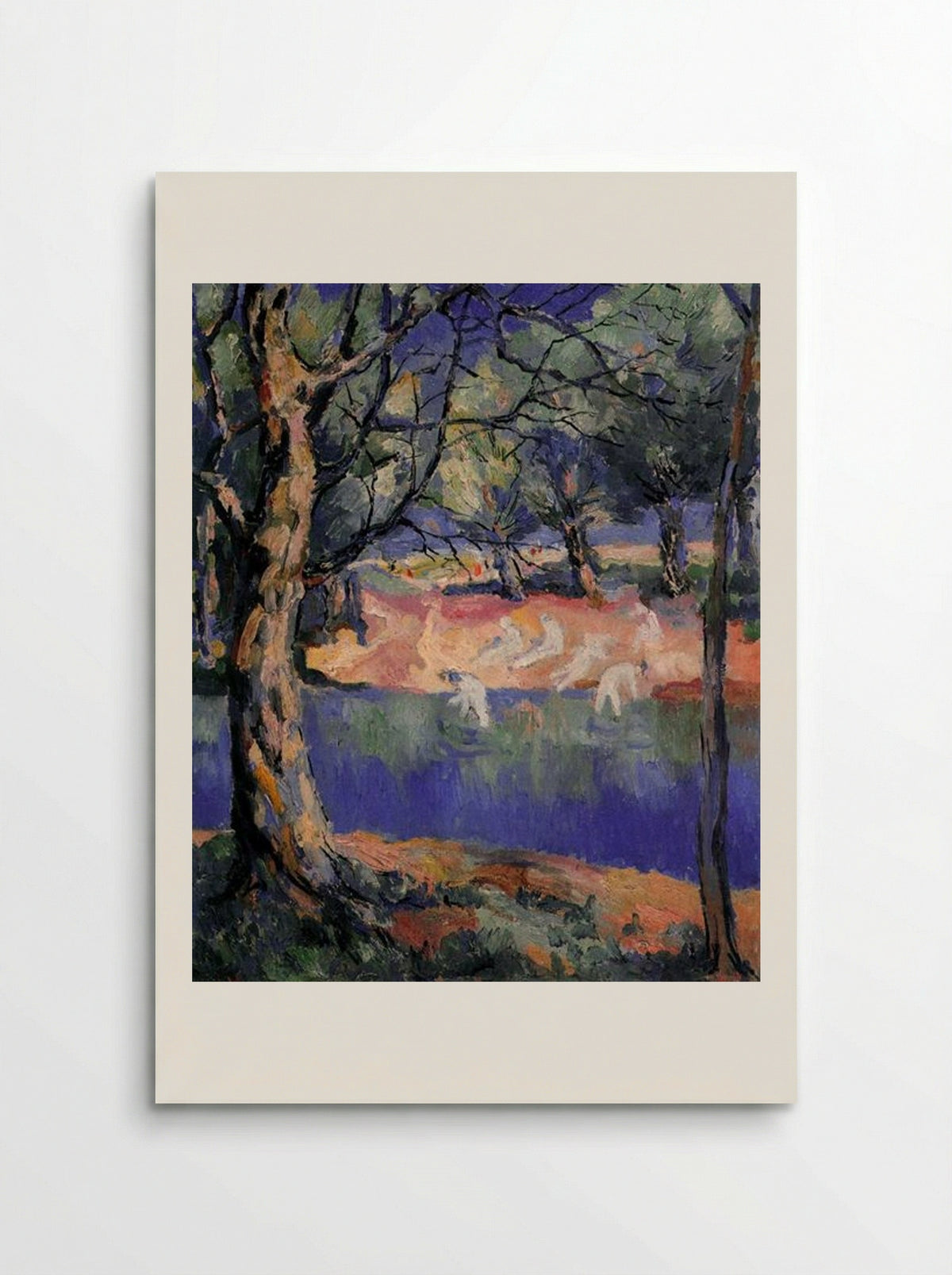 River in Forest - Kazimir Malevich - Poster