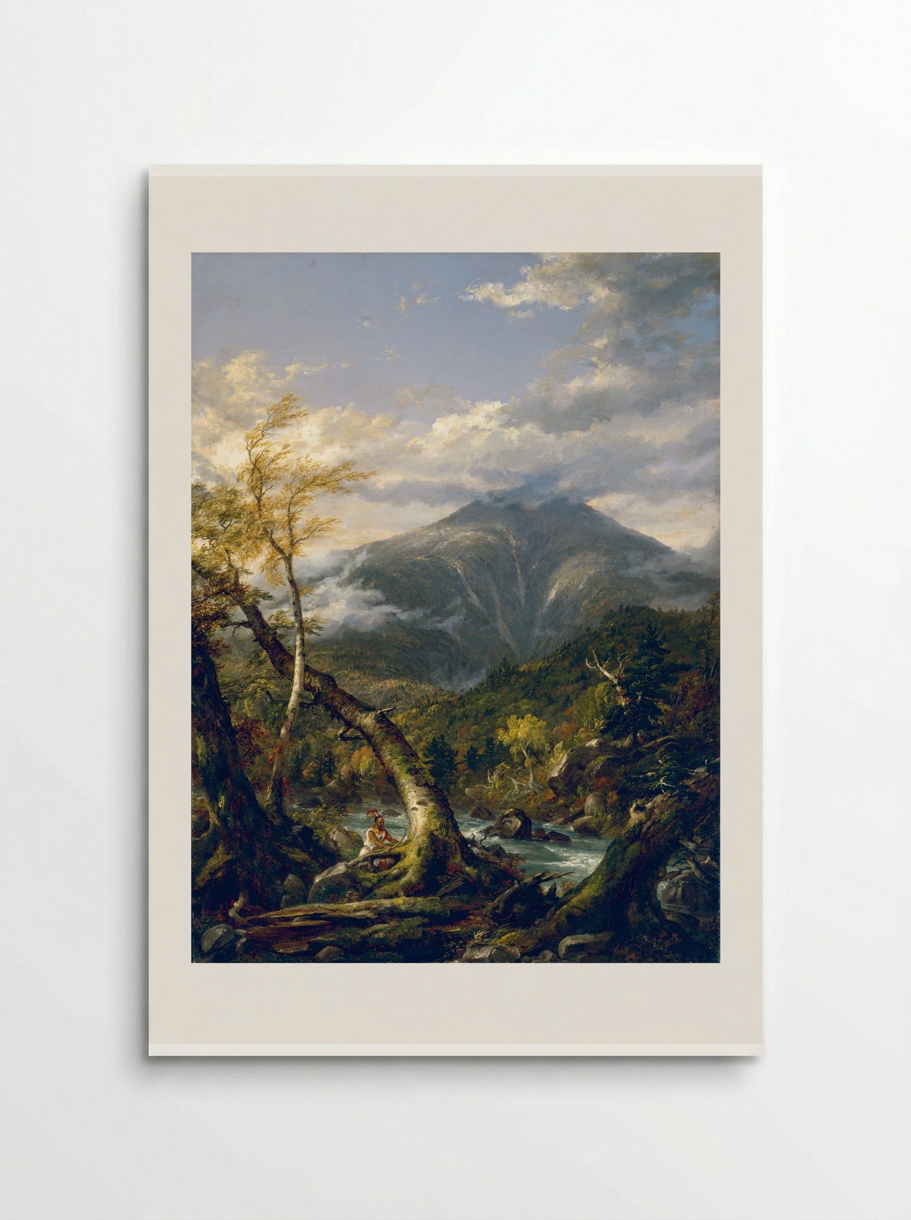 River in the Catskills - Thomas Cole - Poster