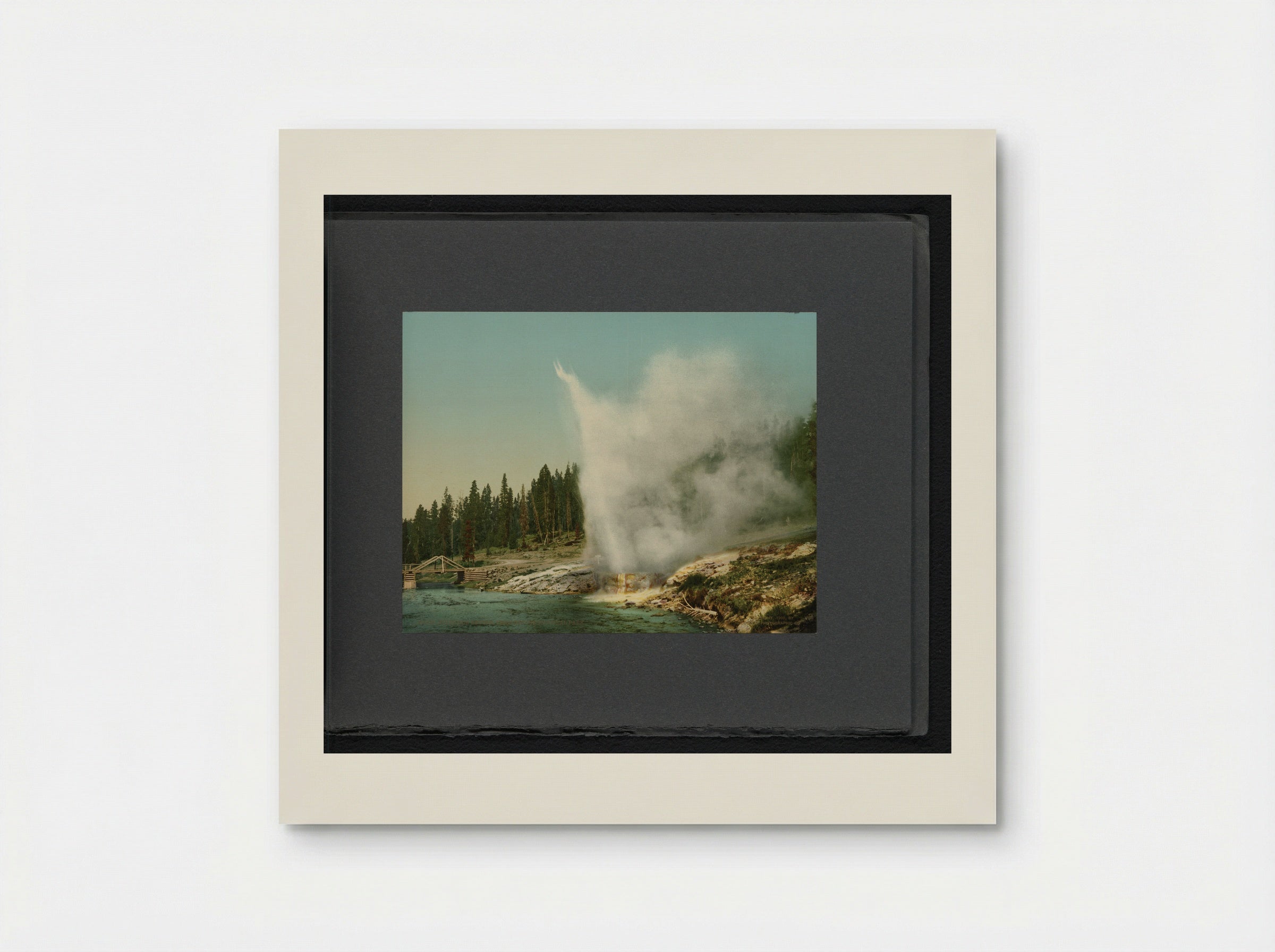 Riverside Geyser, Yellowstone National Park - William Henry Jackson - Poster