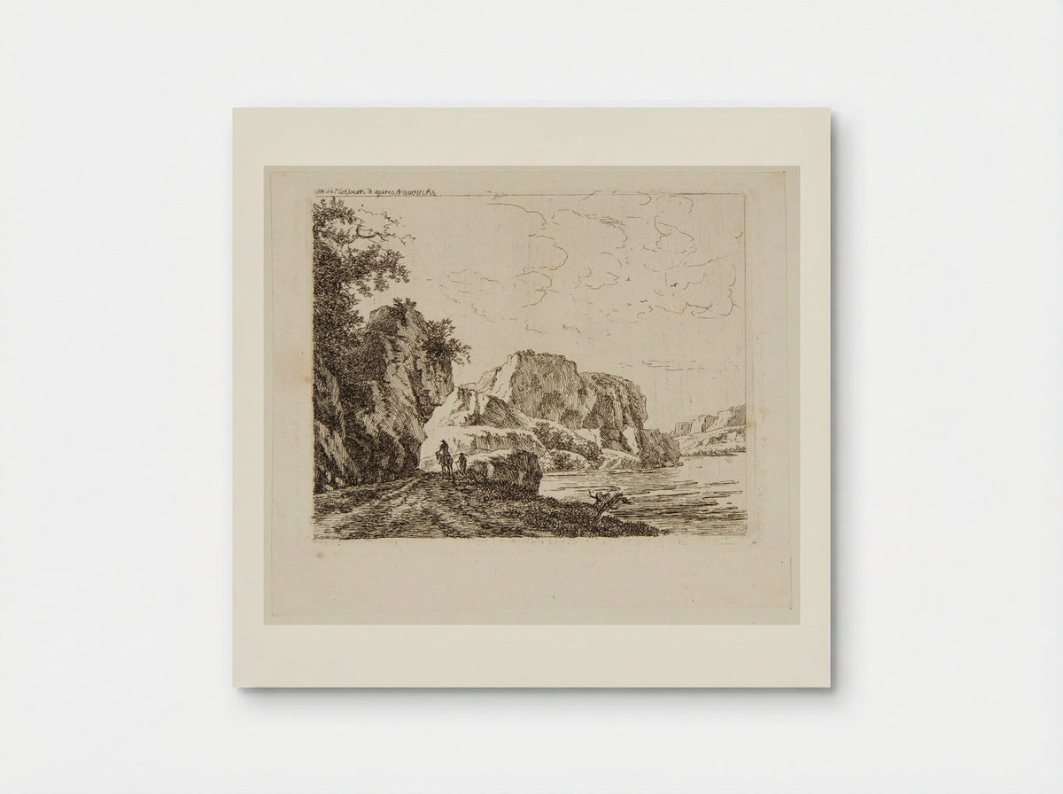 Road Along the Shore - Thérèse Holbein - Poster
