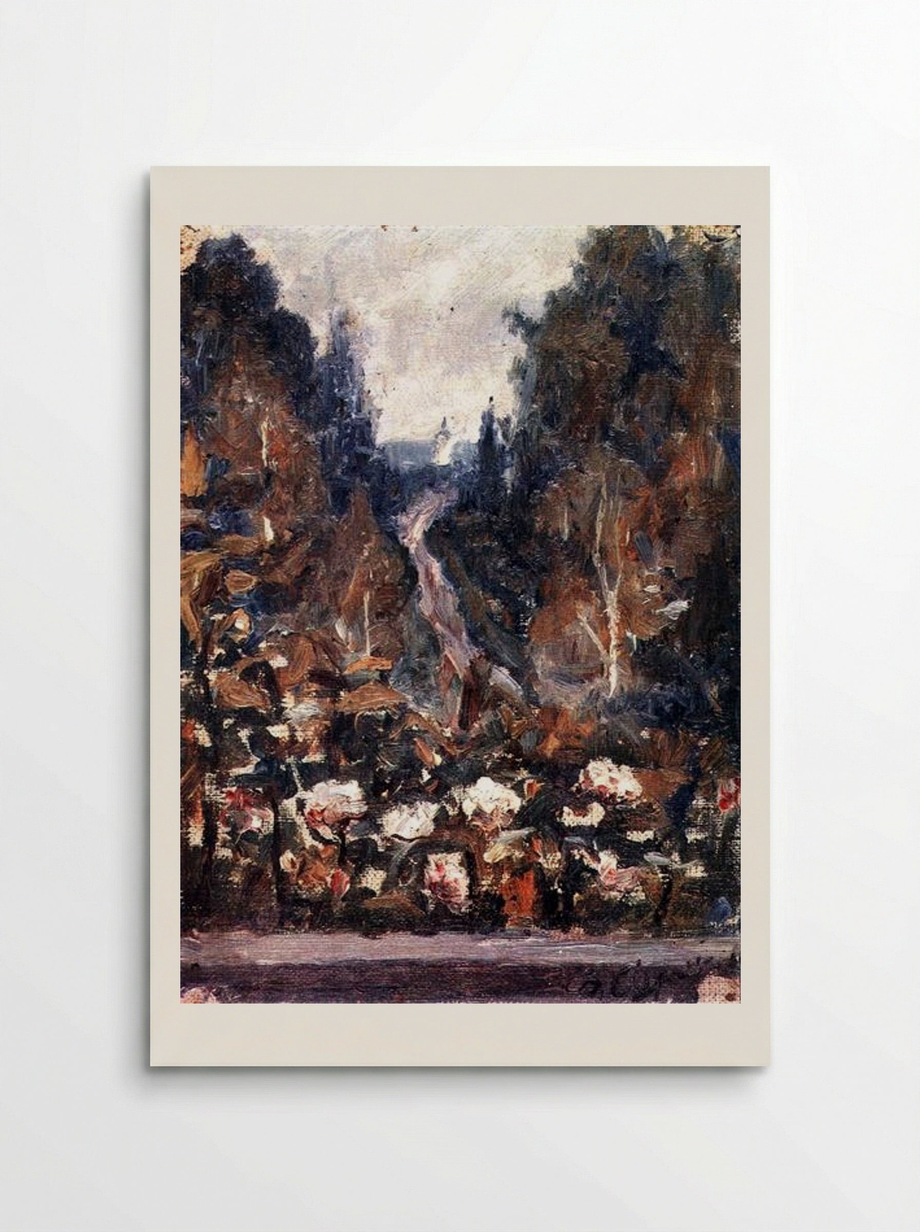 Road in Khotkovo - Vasily Surikov - Poster
