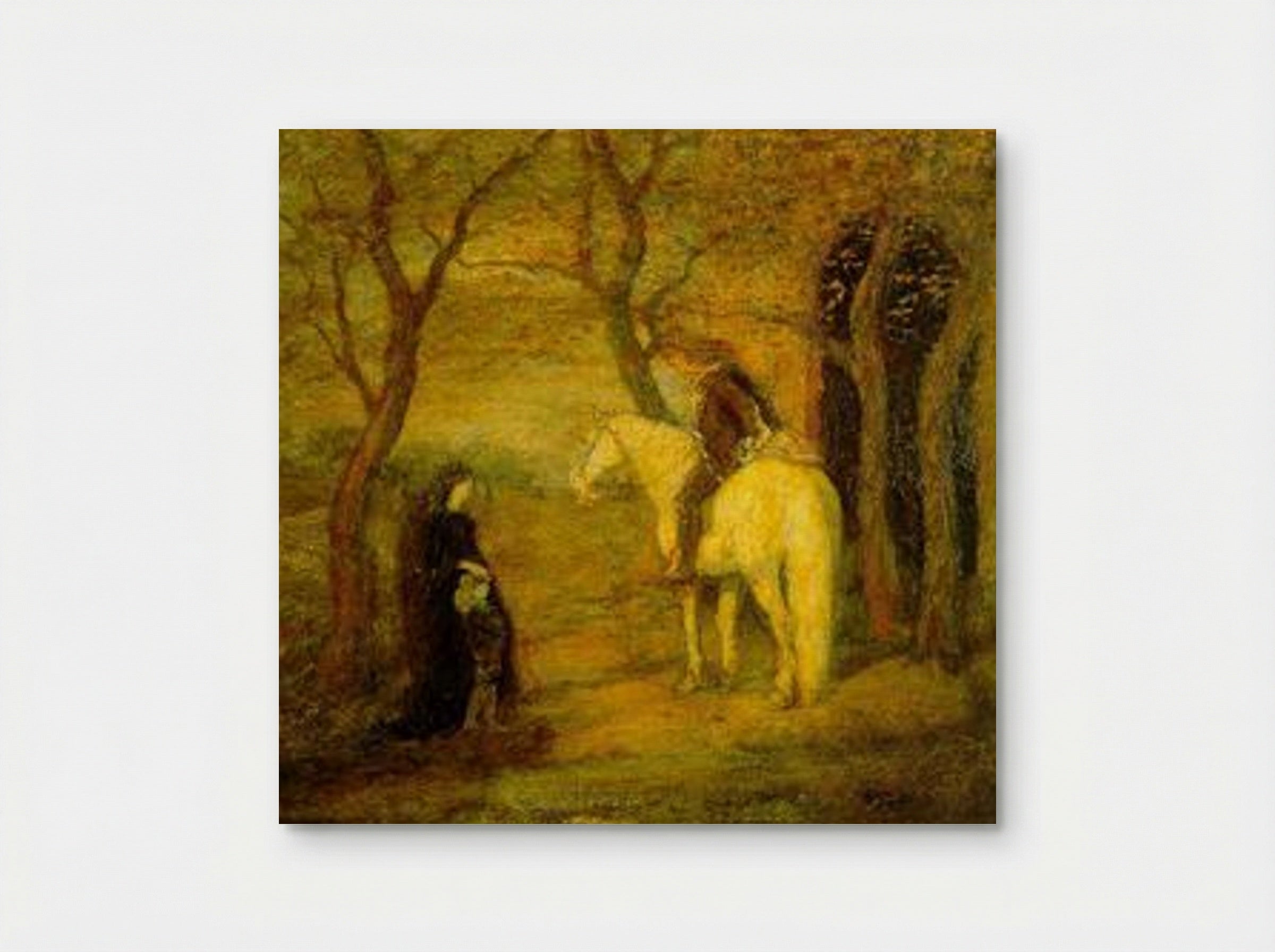 Roadside Meeting - Albert Pinkham Ryder - Poster