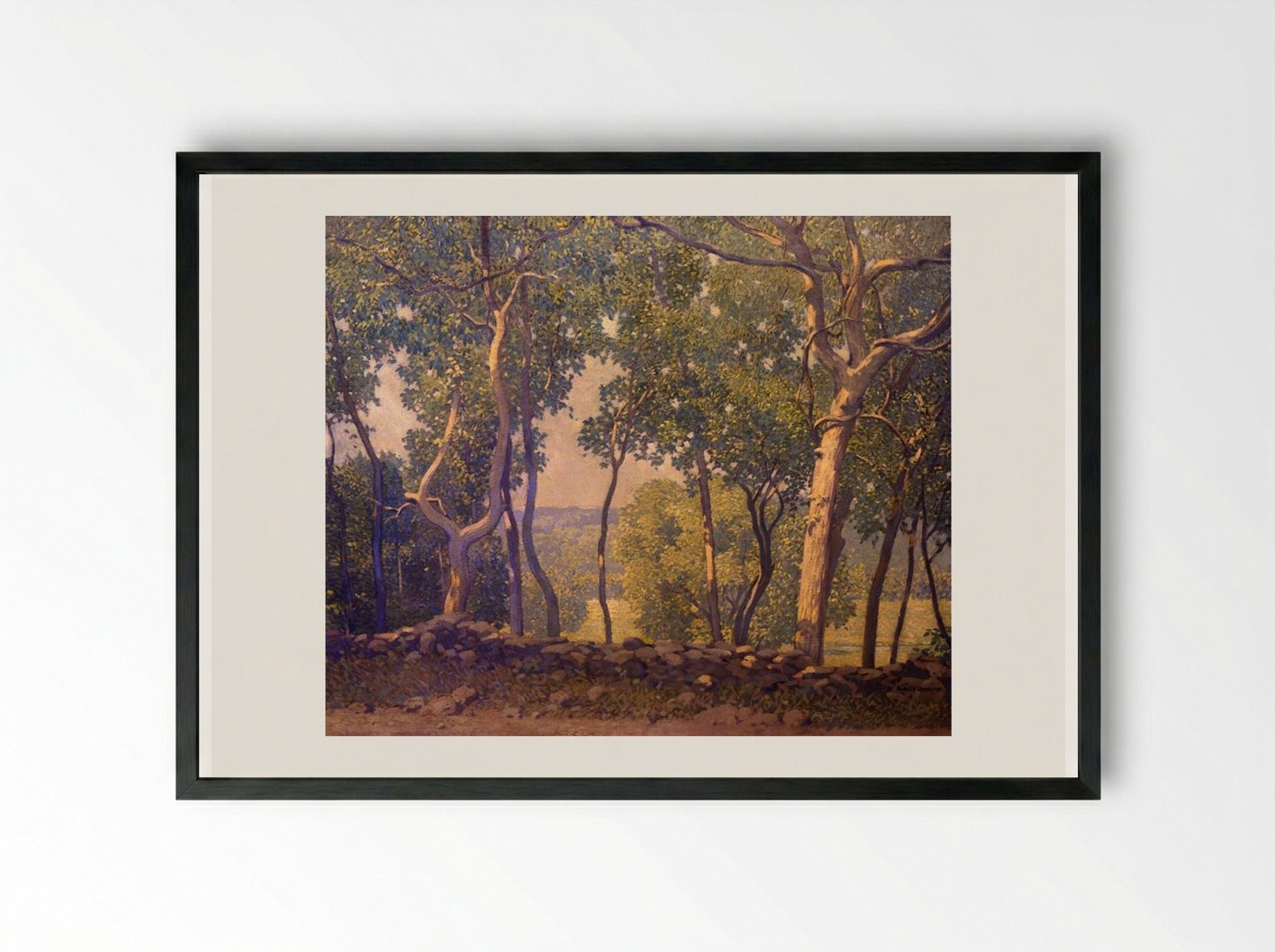 Roadside - Robert Spencer - Framed Print Black