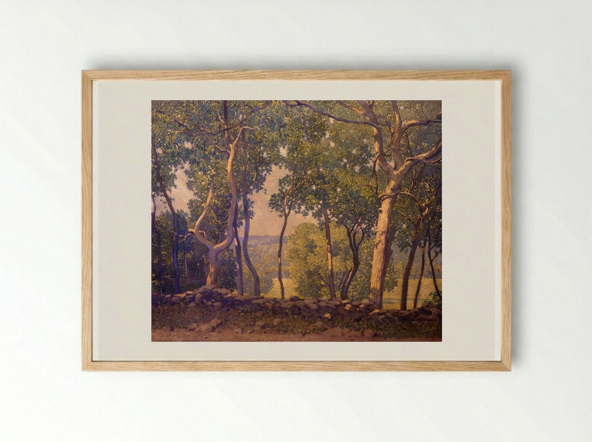 Roadside - Robert Spencer - Framed Print Wood