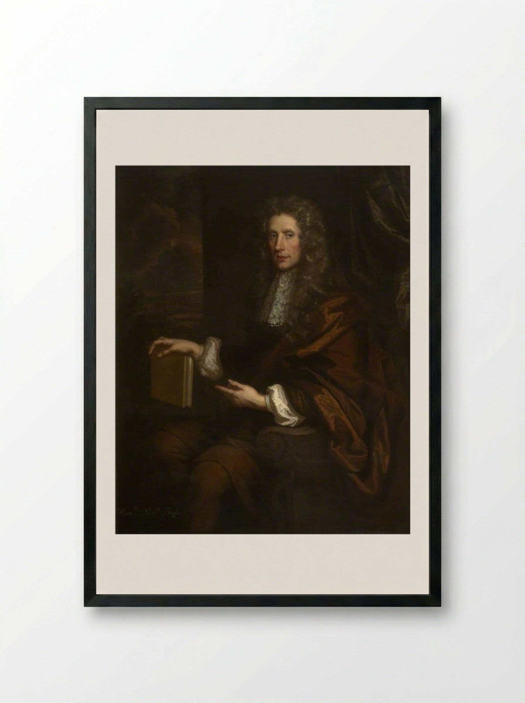 Robert Boyle - John Riley - Framed Print Black