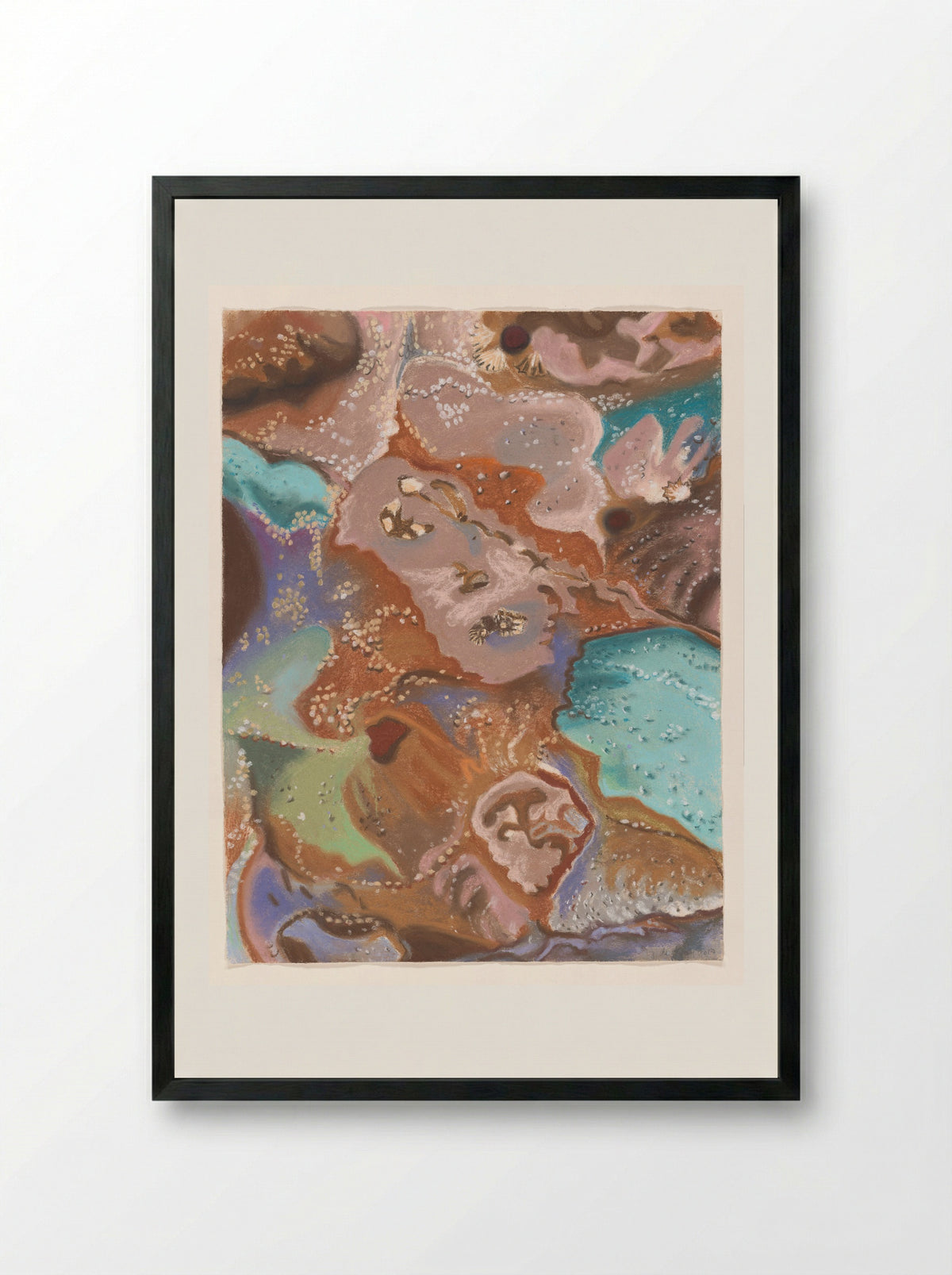 Rockpool - Jacobien de Rooij - Framed Print Black