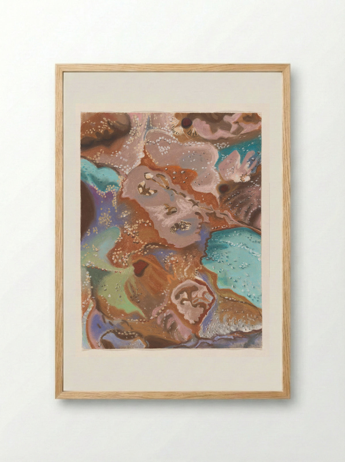 Rockpool - Jacobien de Rooij - Framed Print Wood