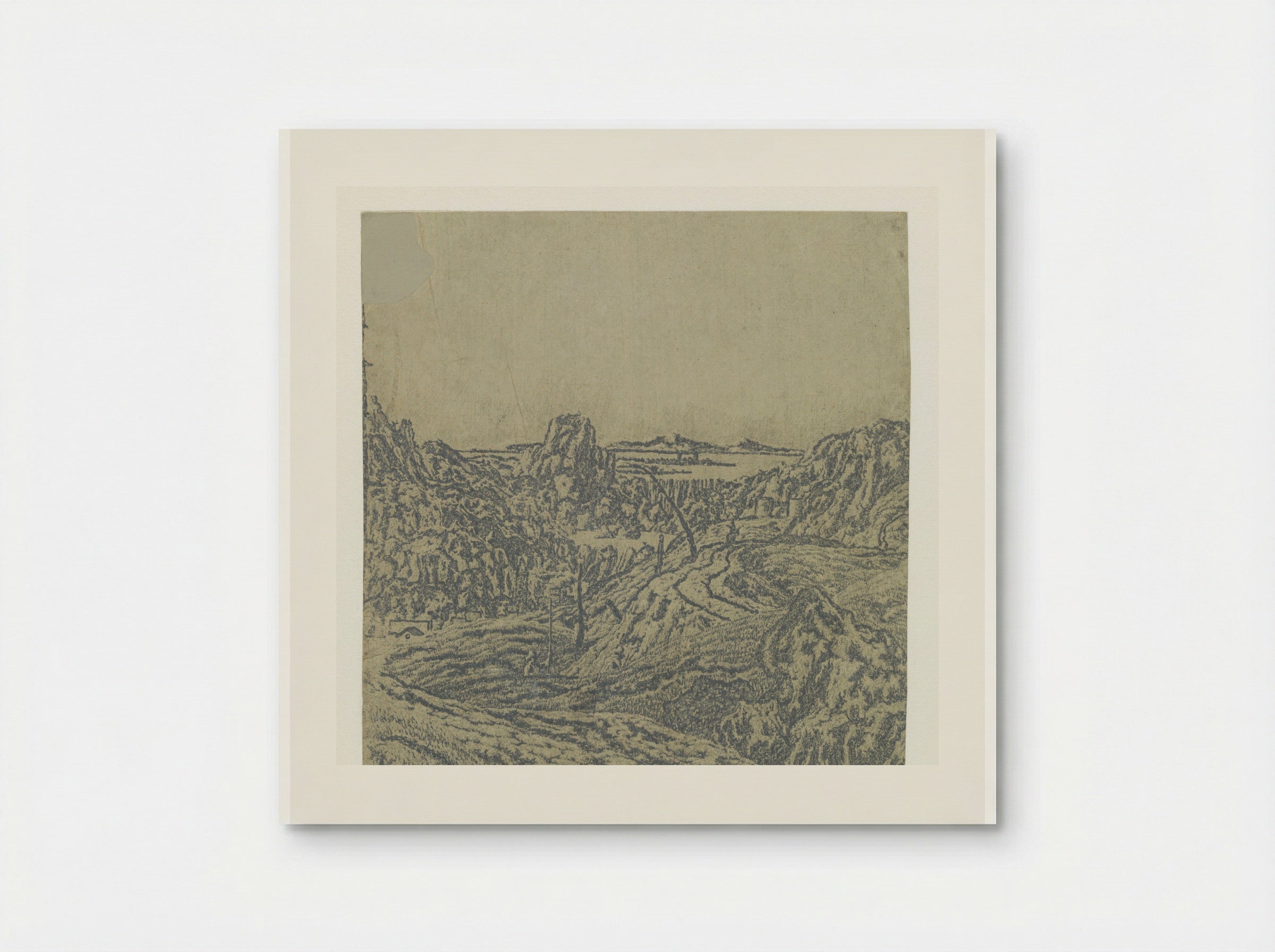 Rocky Landscape with a Chasm, Second Version - Hercules Segers - Poster
