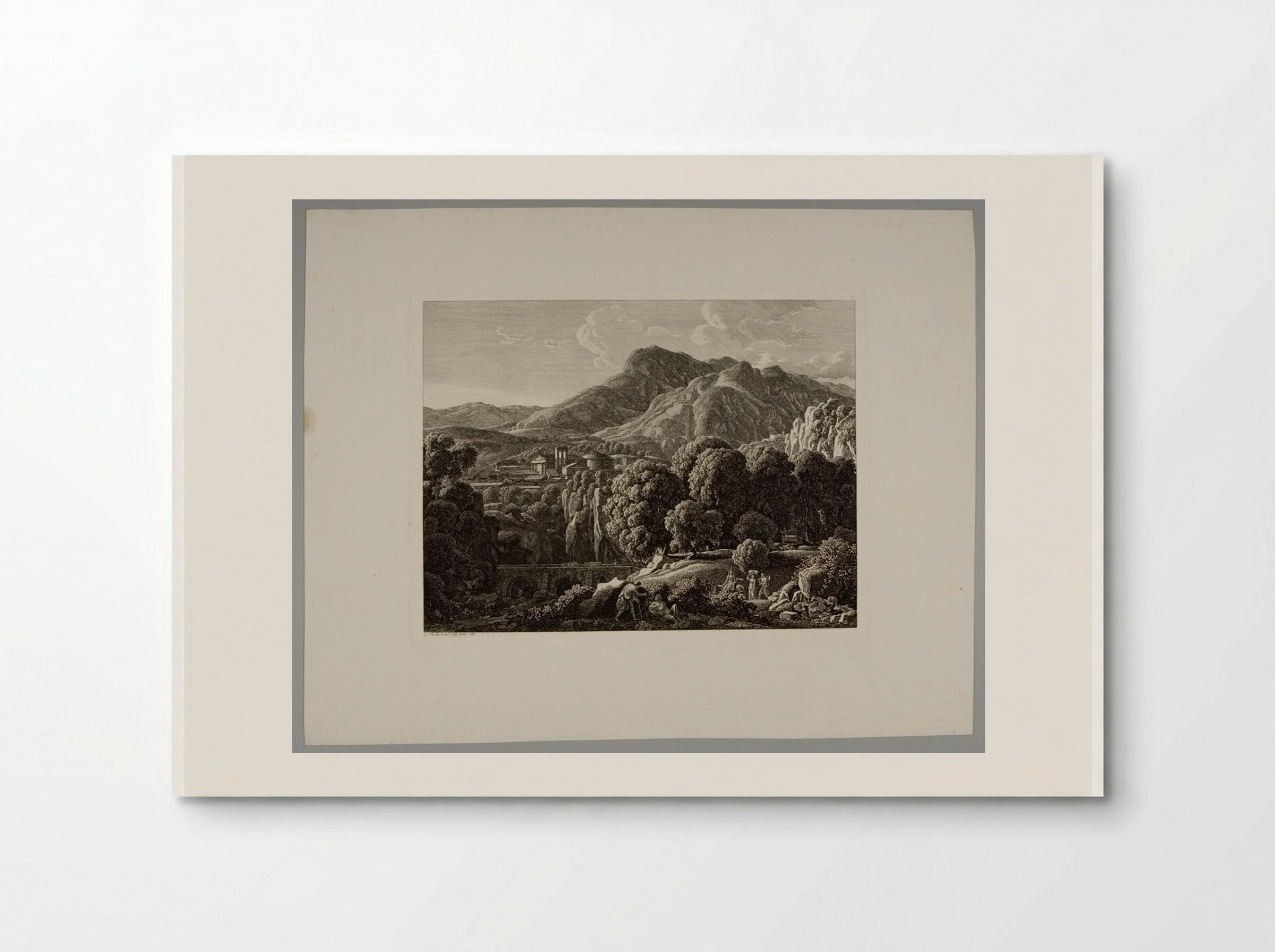 Rocky Landscape - Johann Christian Reinhart - Poster