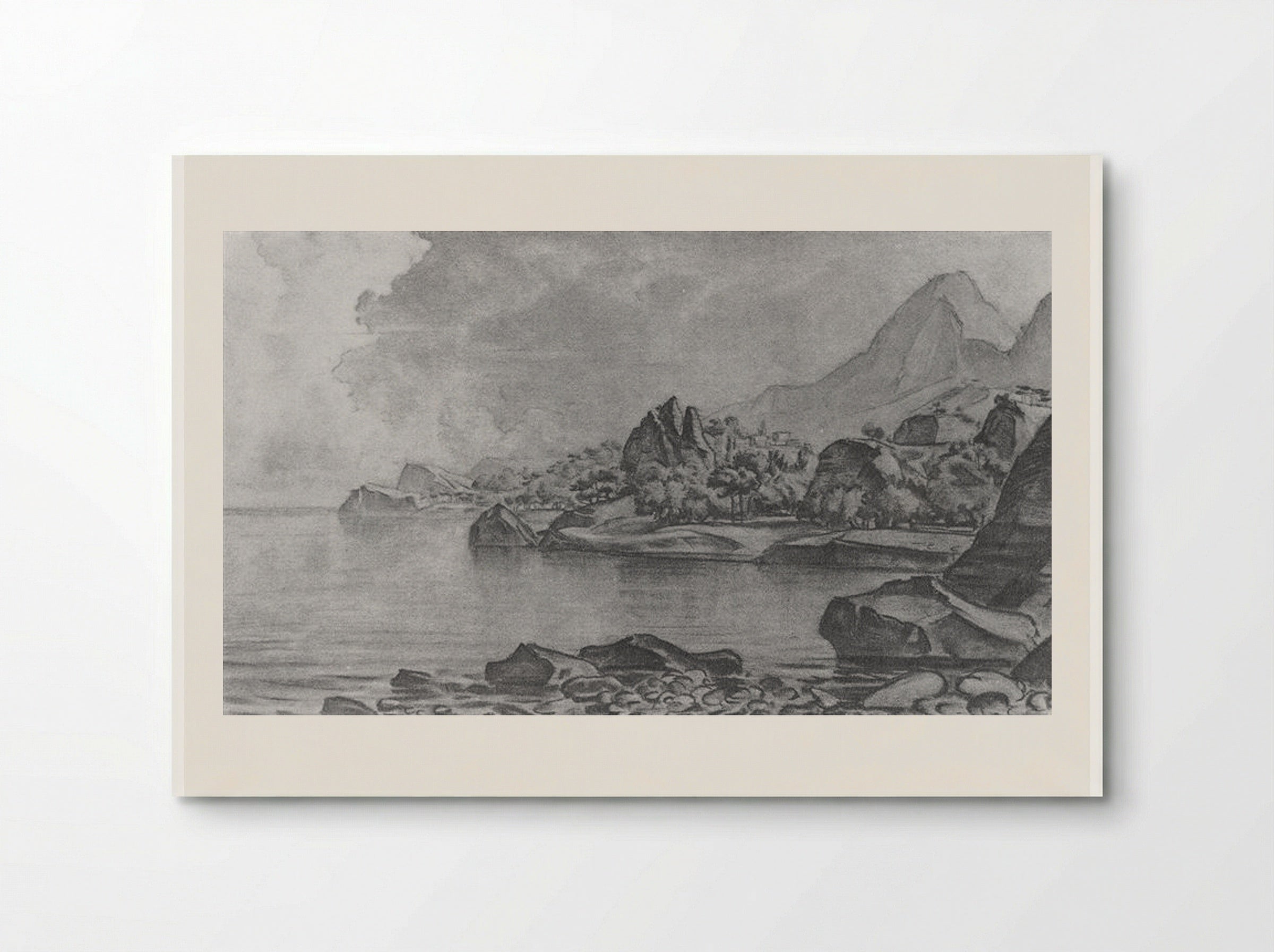 Rocky Seashore - Konstantin Bogaevsky - Poster