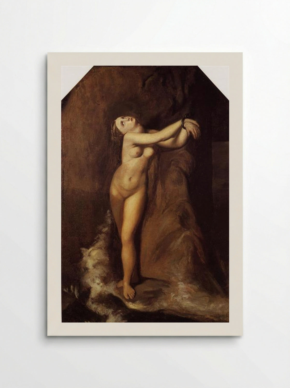 Roger Delivering Angelica (After Ingres) - James McNeill Whistler - Poster