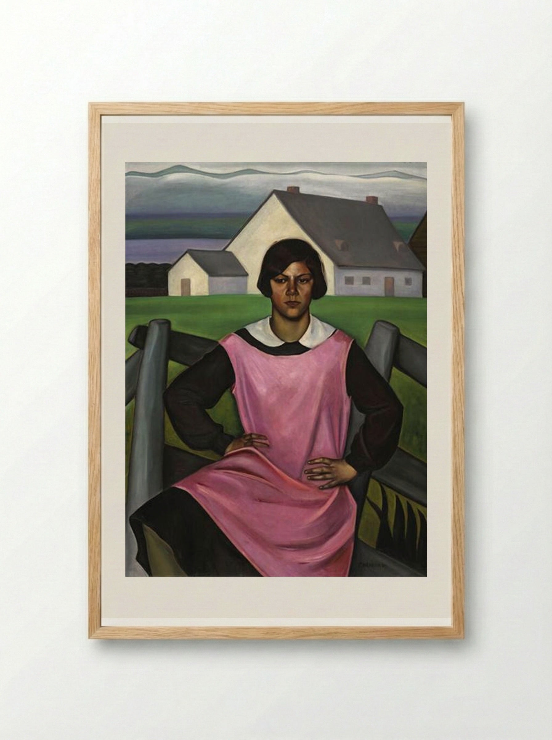 Rollande - Prudence Heward - Framed Print Wood