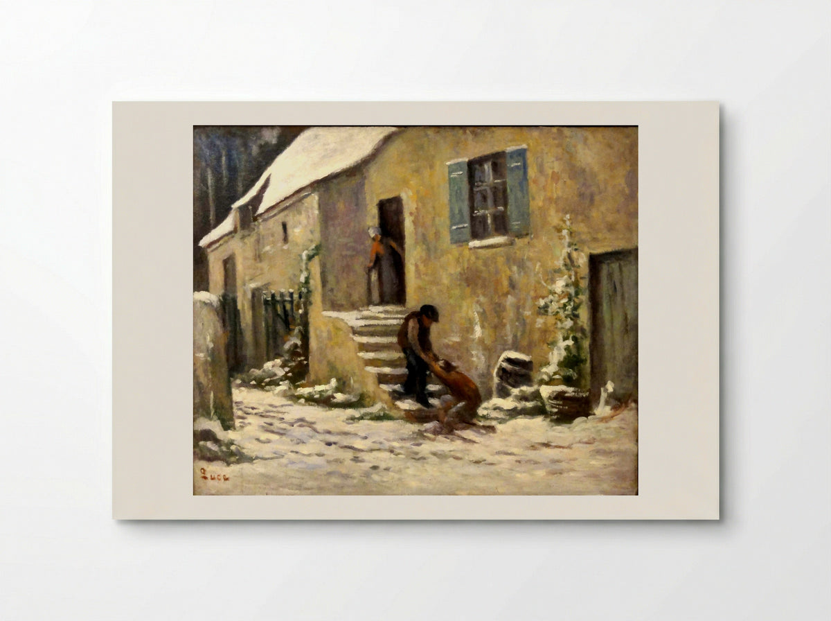Rolleboise, Le Retour De L'enfant Prodigue - Maximilien Luce - Poster