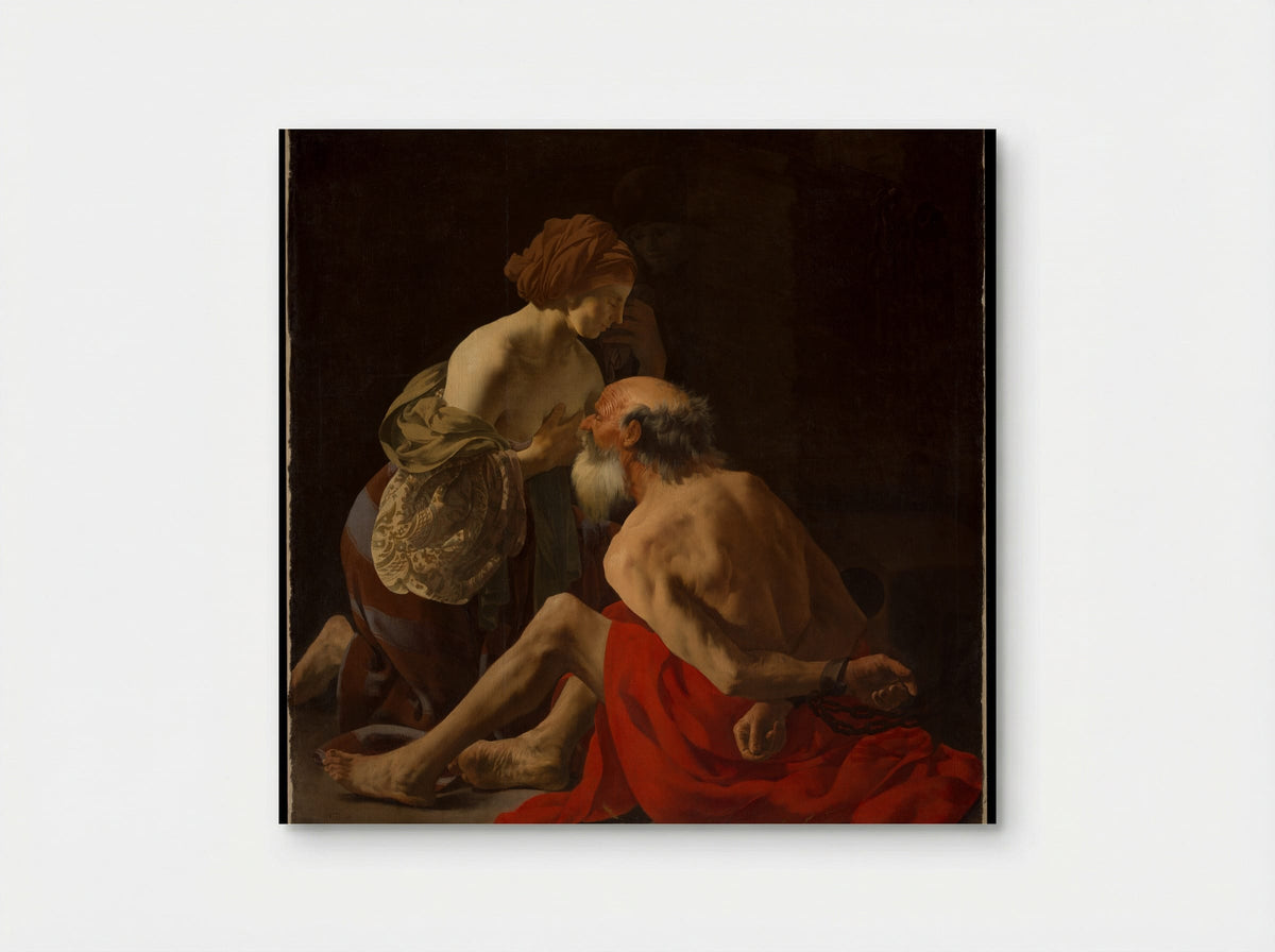 Roman Charity - Hendrick ter Brugghen - Poster
