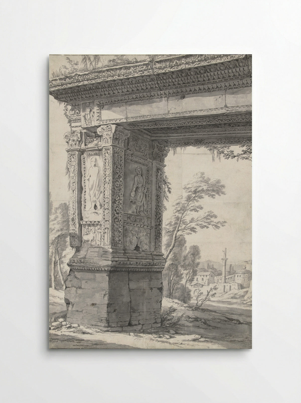 Roman Triumphal Arch - Willem Romeyn - Poster