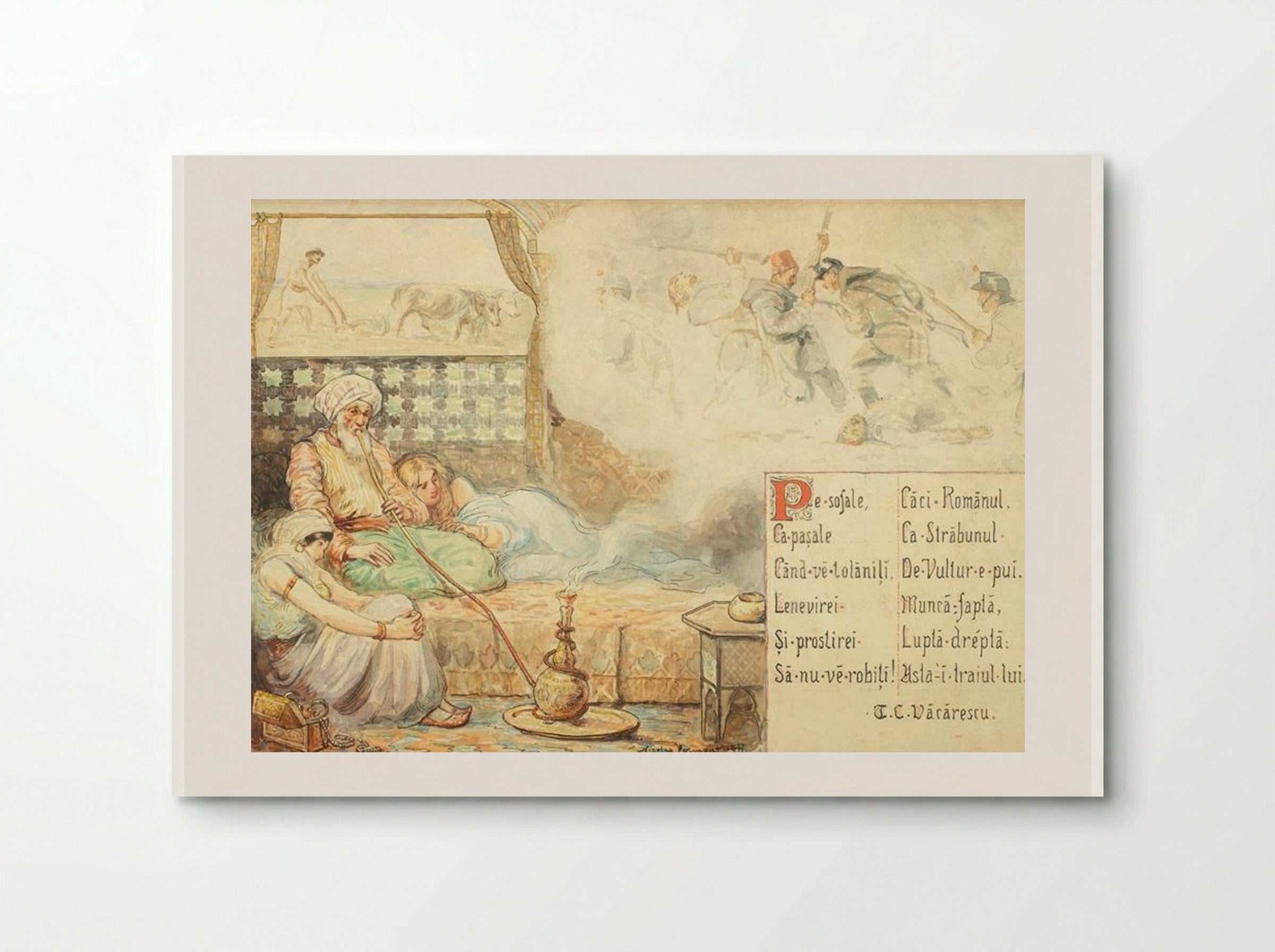 Romanian Stories - Nicolae Vermont - Poster