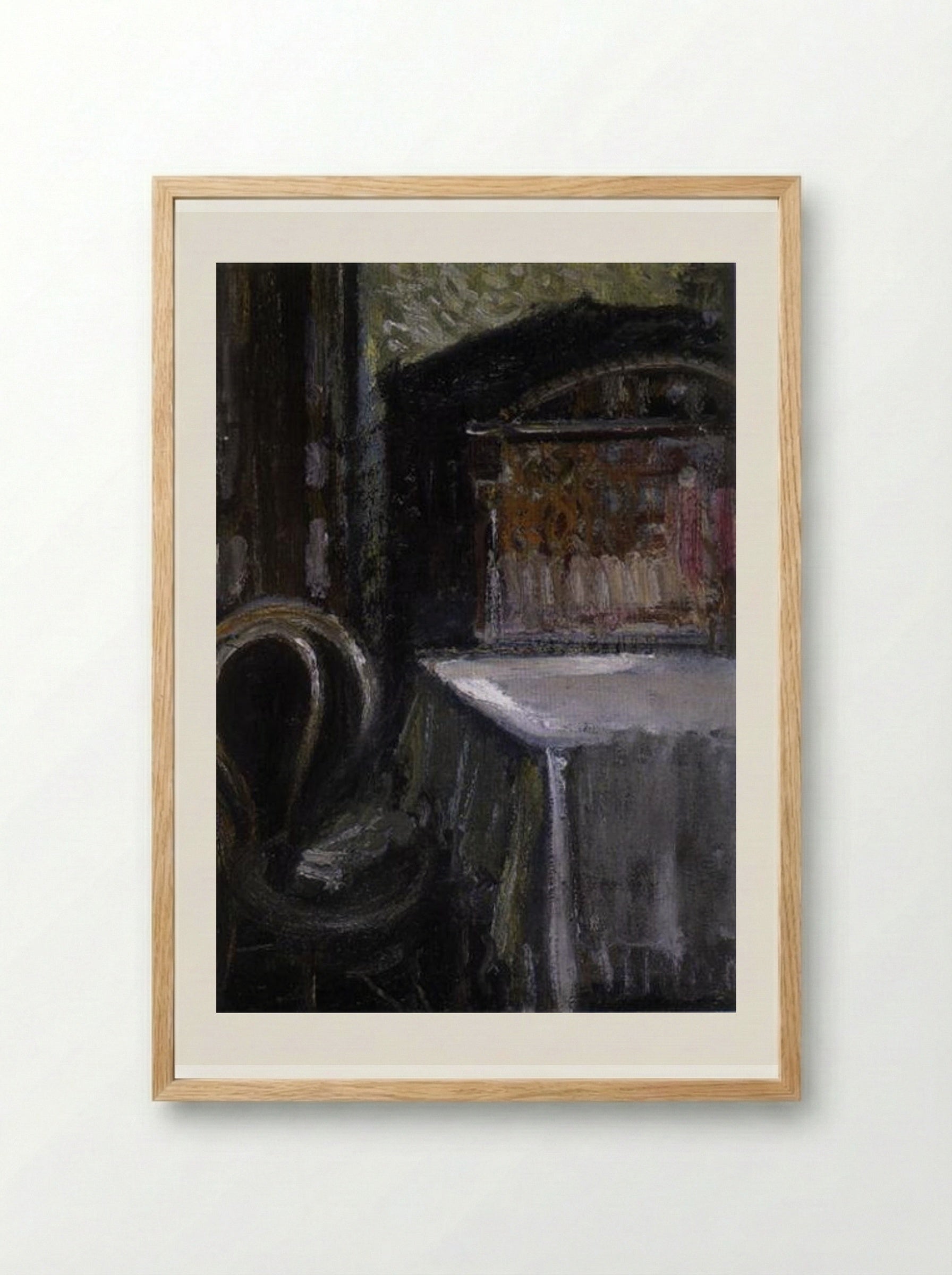 Room (Interior) - Richard Gerstl - Framed Print Wood