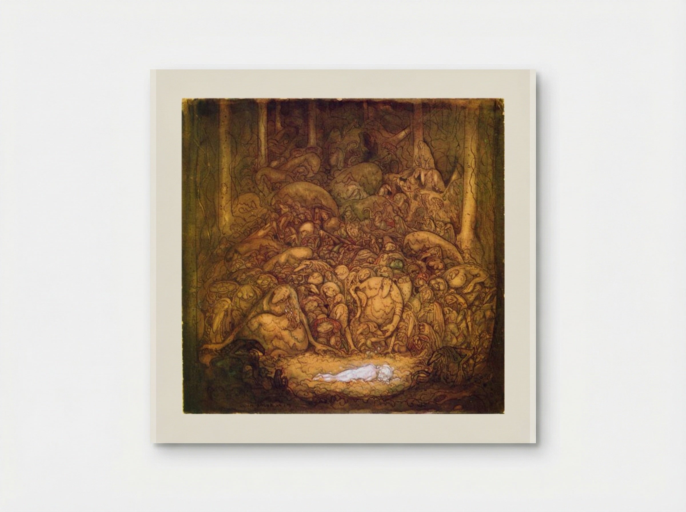 Root Trolls - John Bauer - Poster