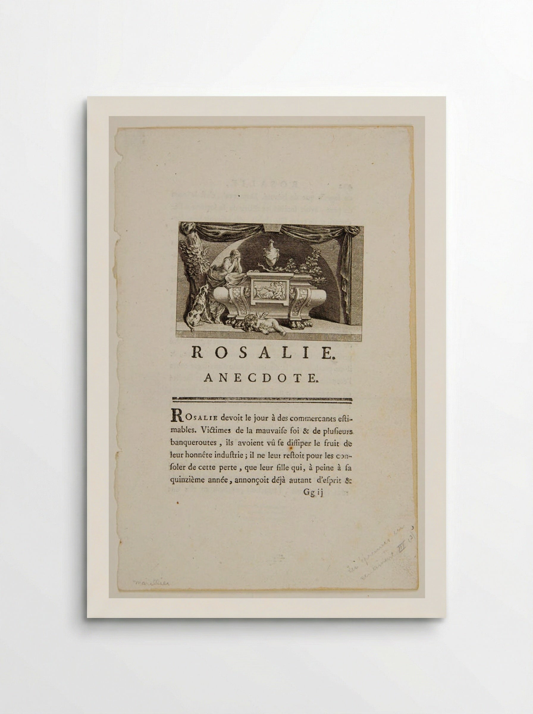 Rosalie: An Anecdote - Robert Delaunay - Poster