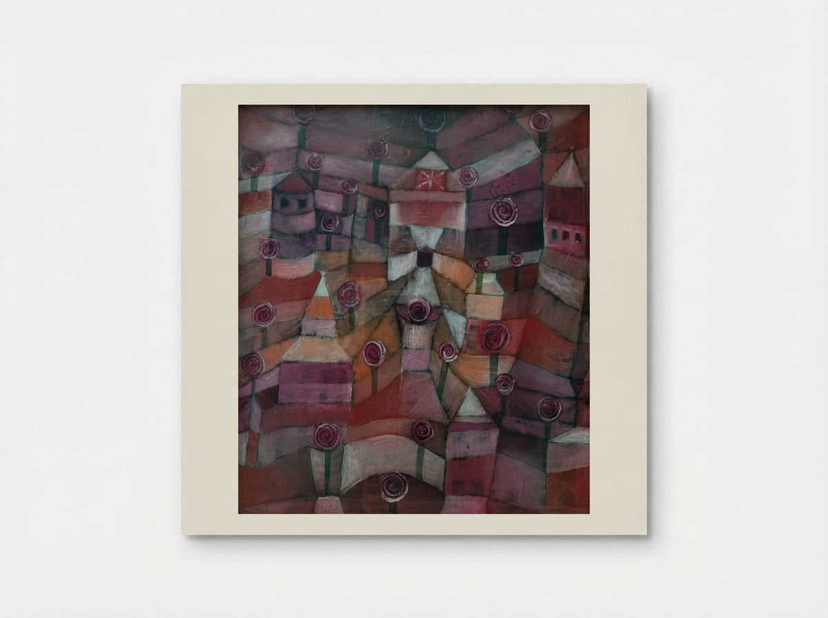 Rose Garden - Paul Klee - Poster
