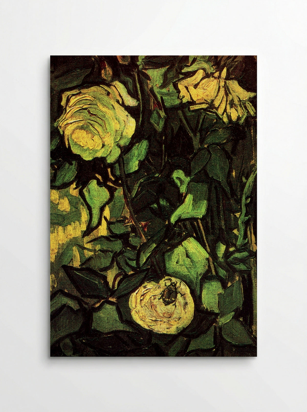 Roses and Beetle - Vincent van Gogh - Poster