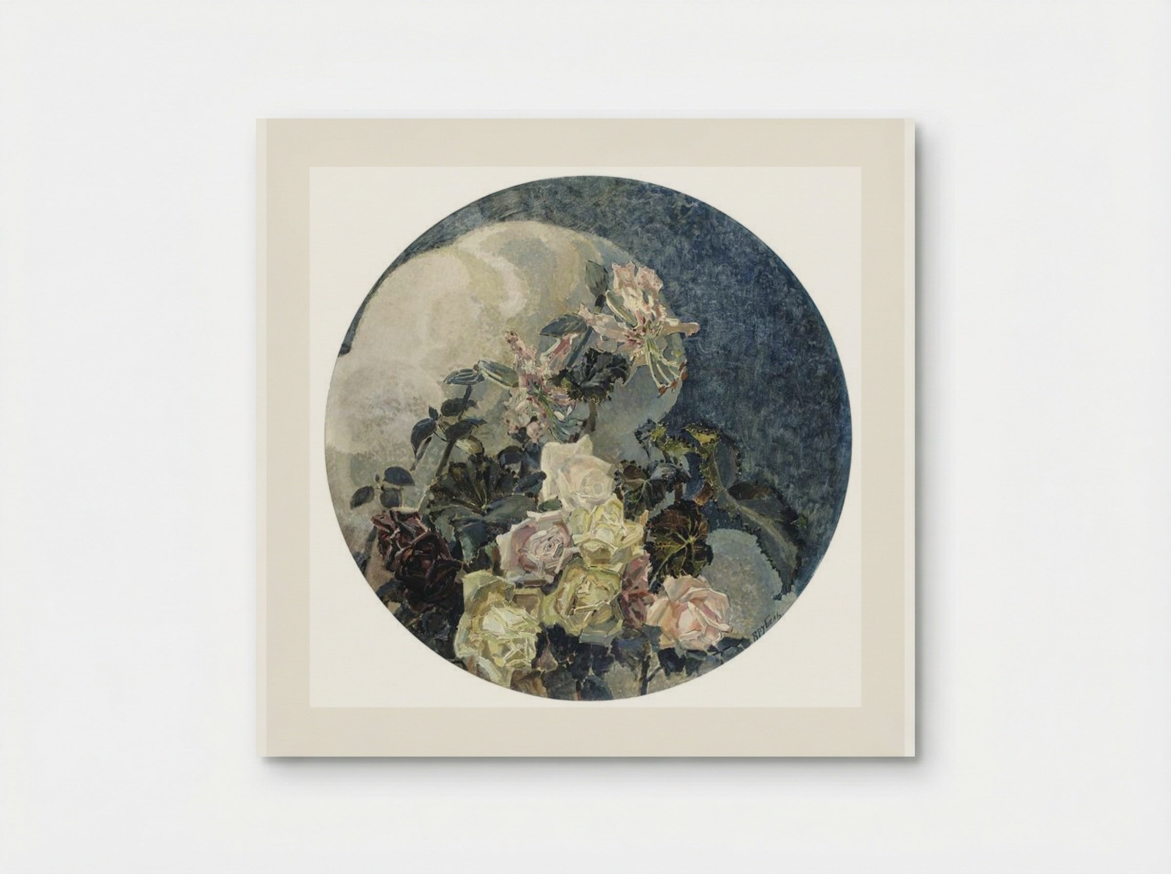 Roses and Orchids - Mikhail Vrubel - Poster