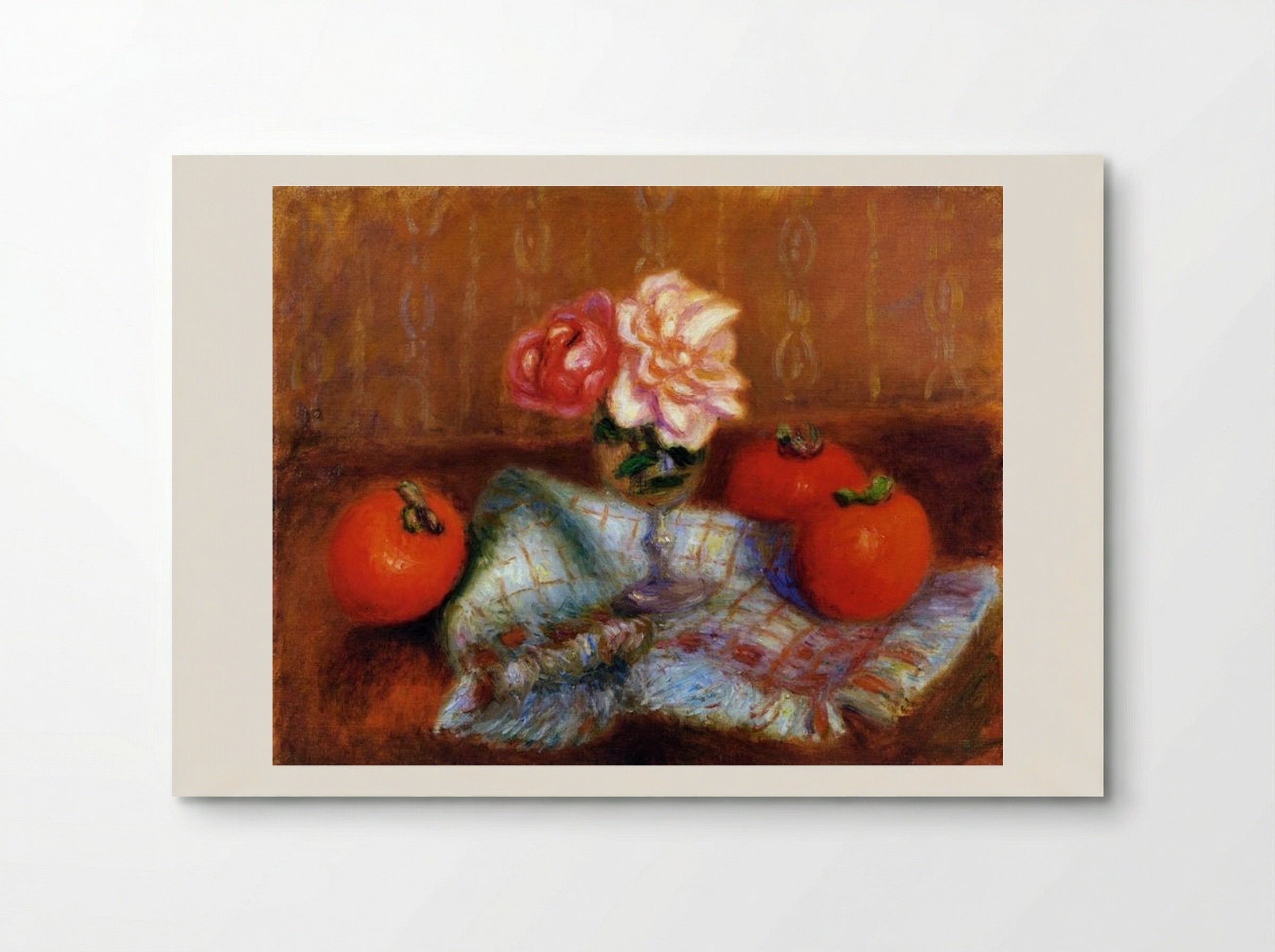 Roses and Persimmons - William James Glackens - Poster