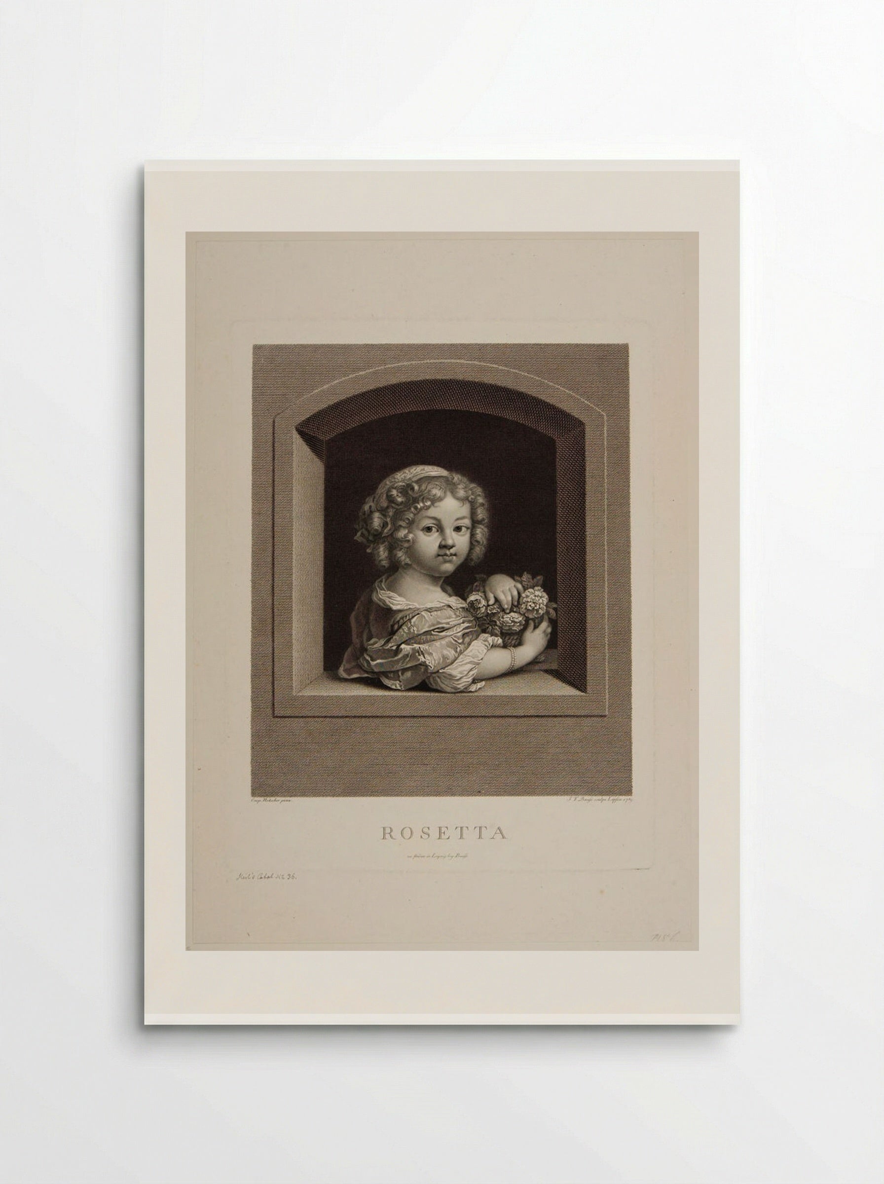 Rosetta - Johann Friedrich Bause - Poster