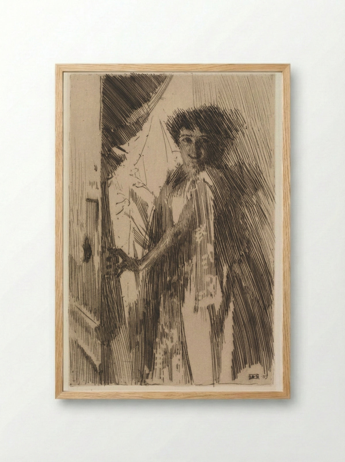 Rosita Mauri - Anders Zorn - Framed Print Wood
