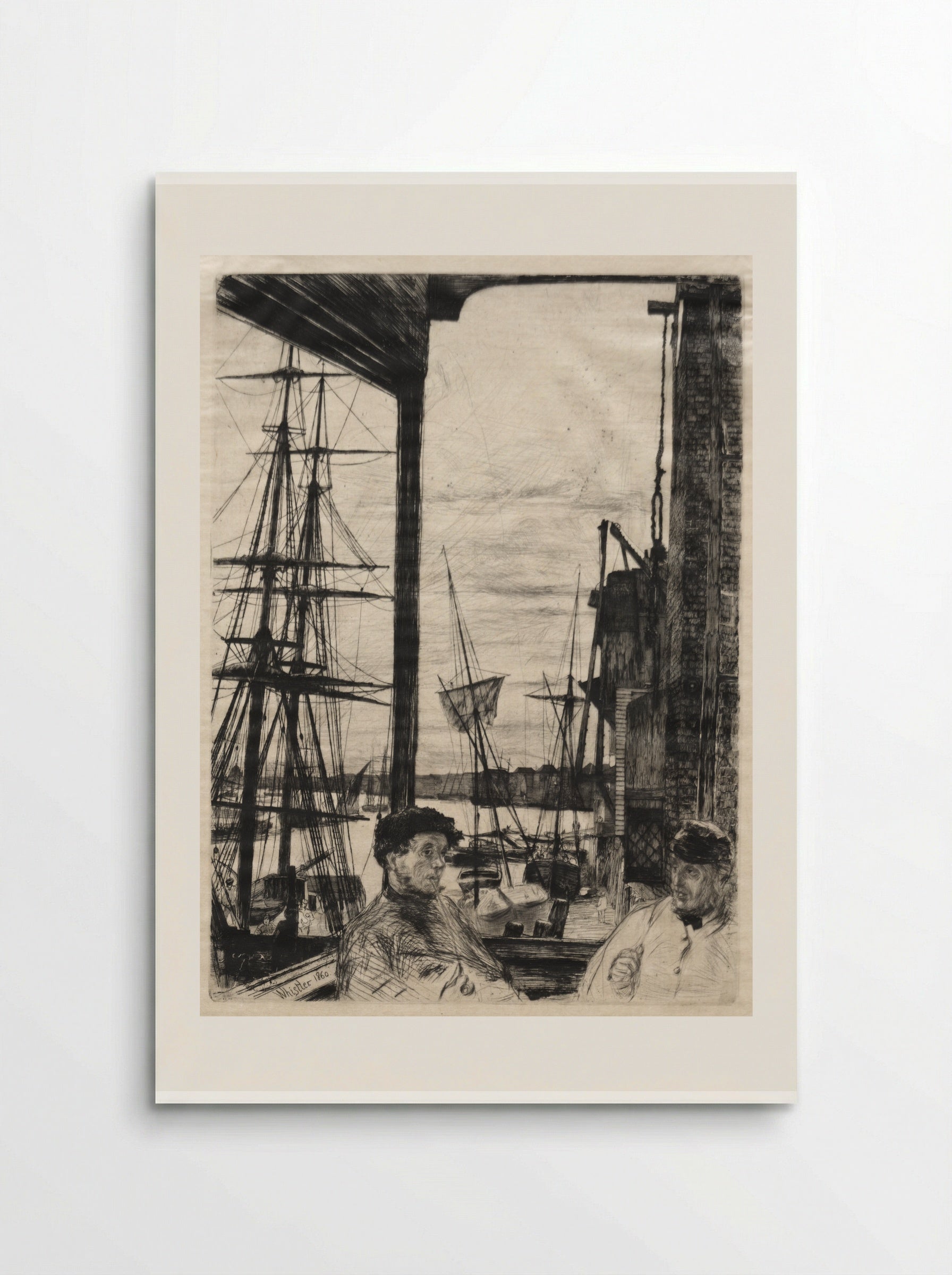 Rotherhithe - James McNeill Whistler - Poster