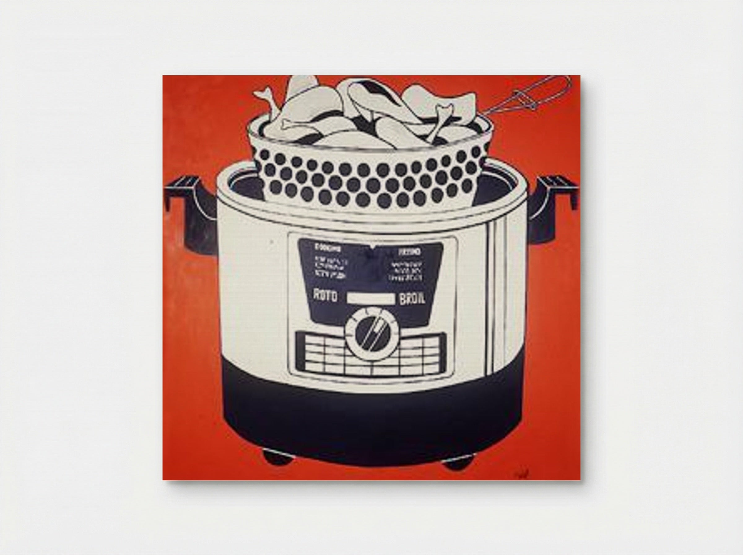 Roto Broil - Roy Lichtenstein - Poster