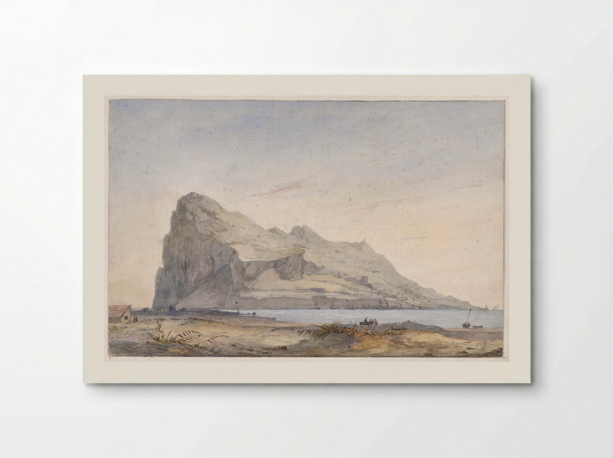 Rots van Gibraltar - Willem Anthonie van Deventer - Poster