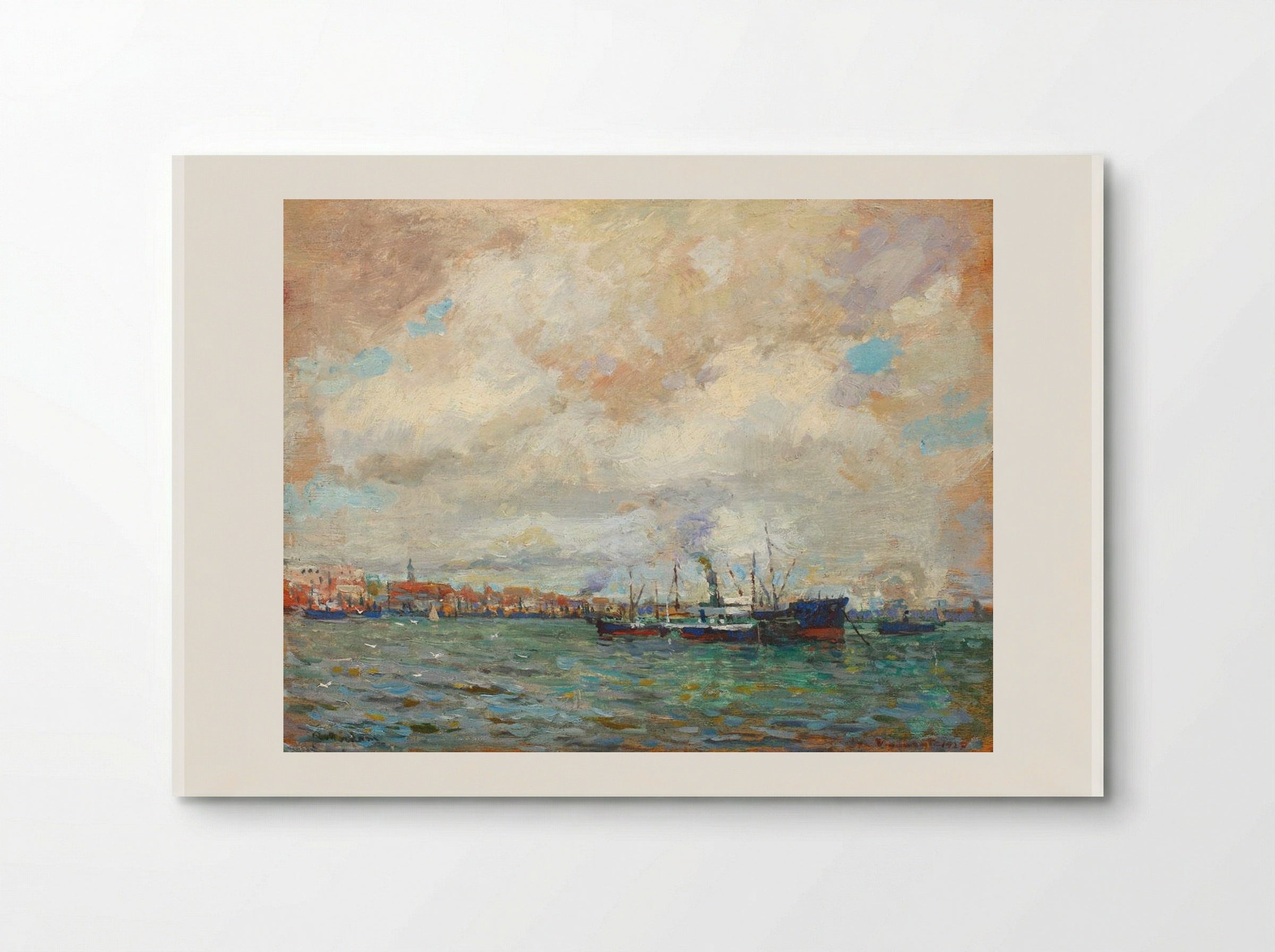 Rotterdam Port - Nicolae Vermont - Poster