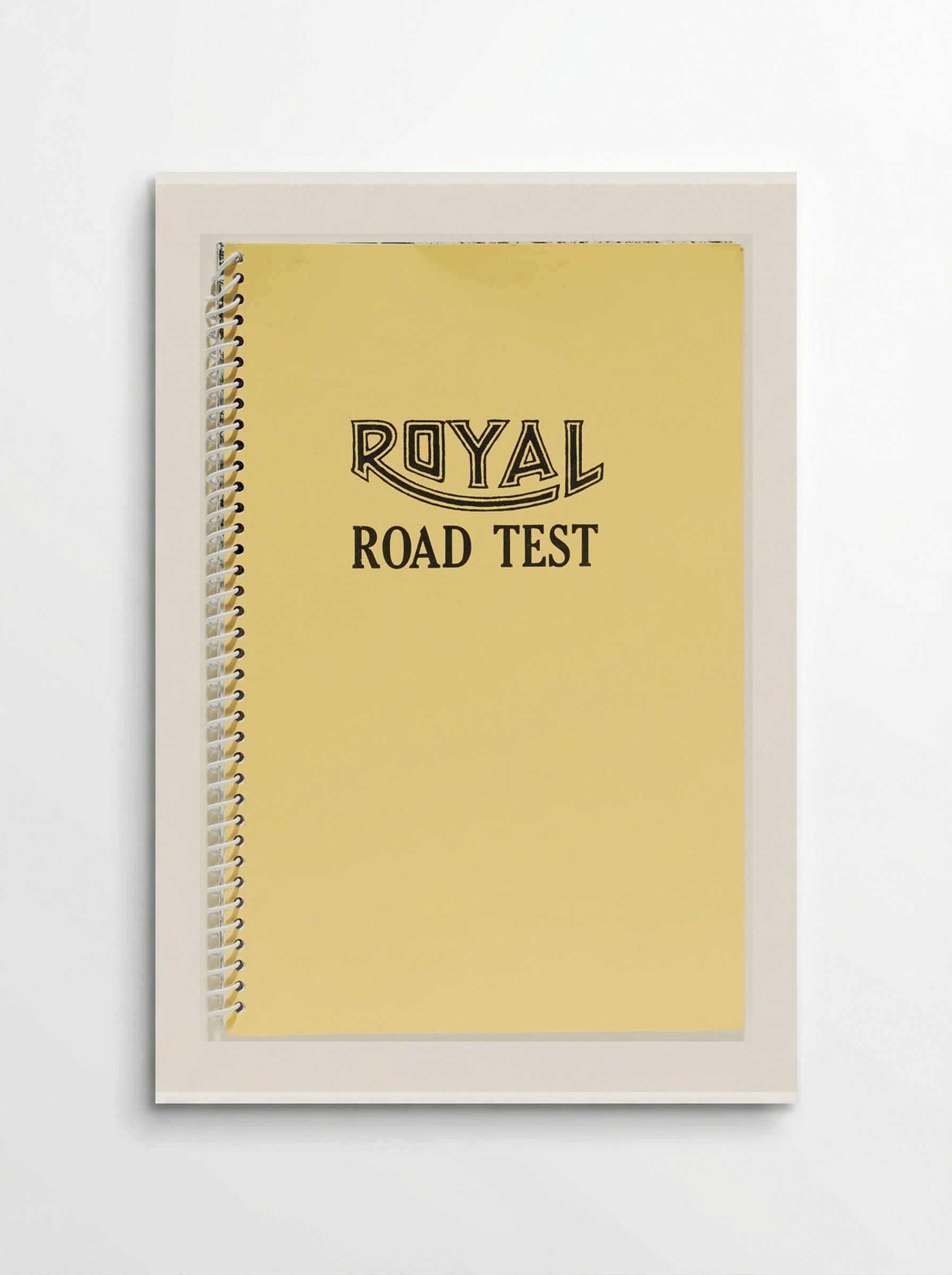 Royal Road Test - Edward Ruscha - Poster