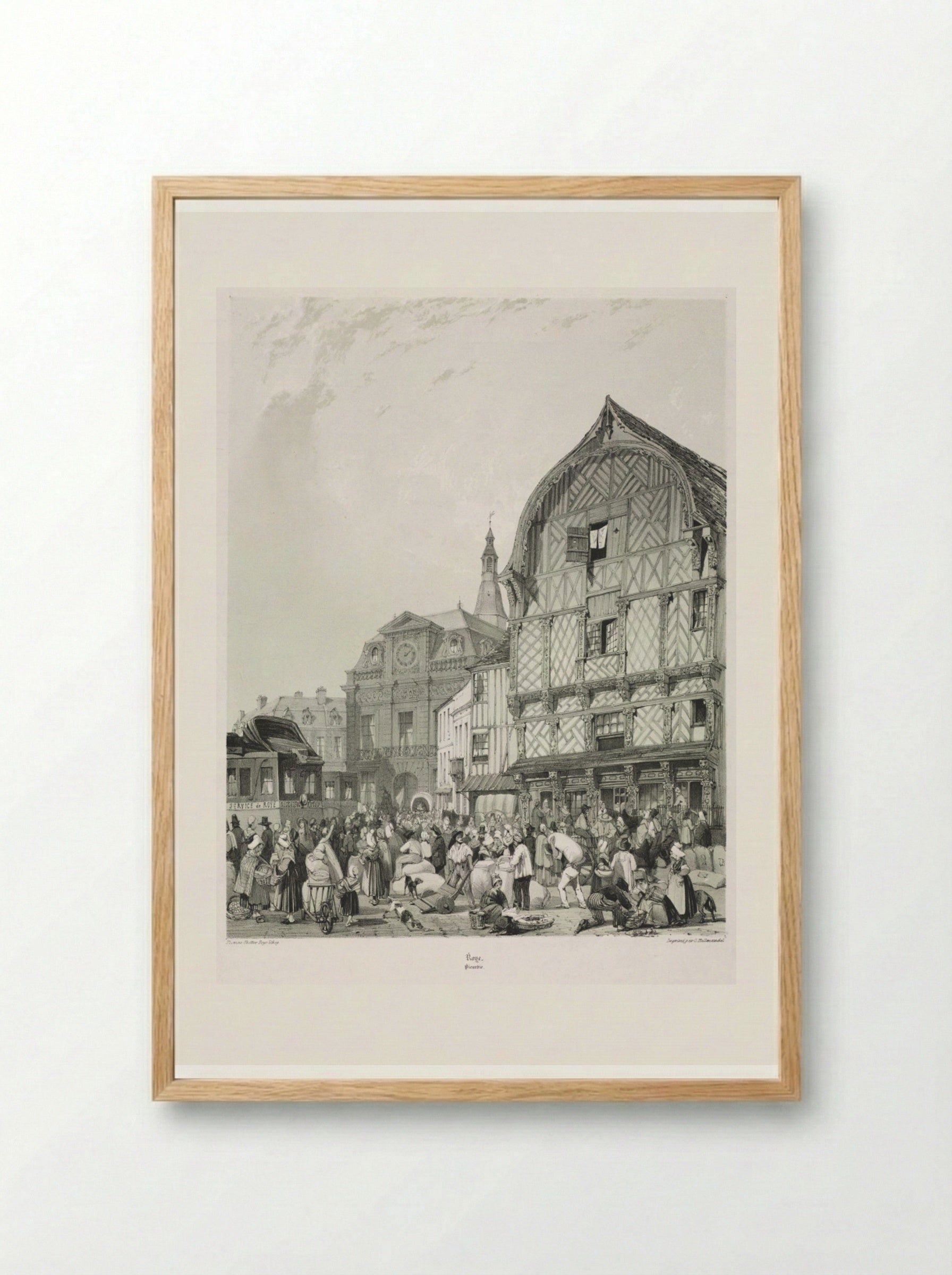 Roye, Picardie - Thomas Shotter Boys - Framed Print Wood
