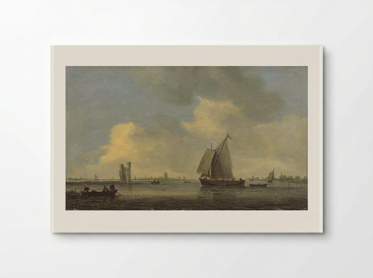 Ruïne van het Huis te Merwede - Jan van Goyen - Poster