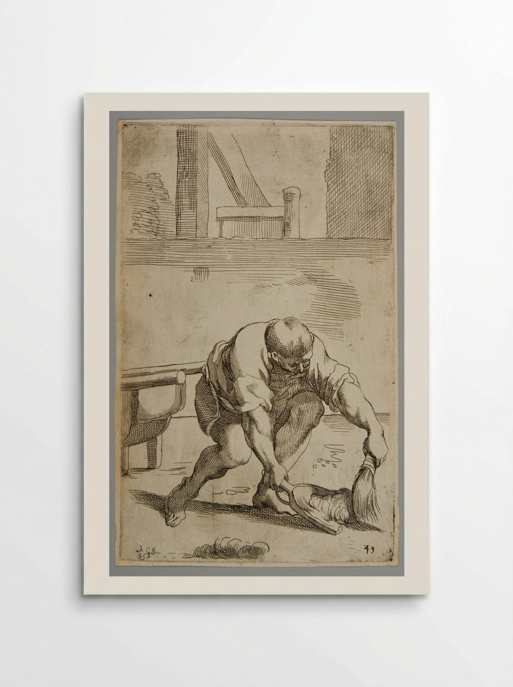Rubbish Hauler (Plate 49) - Simon Guillain - Poster