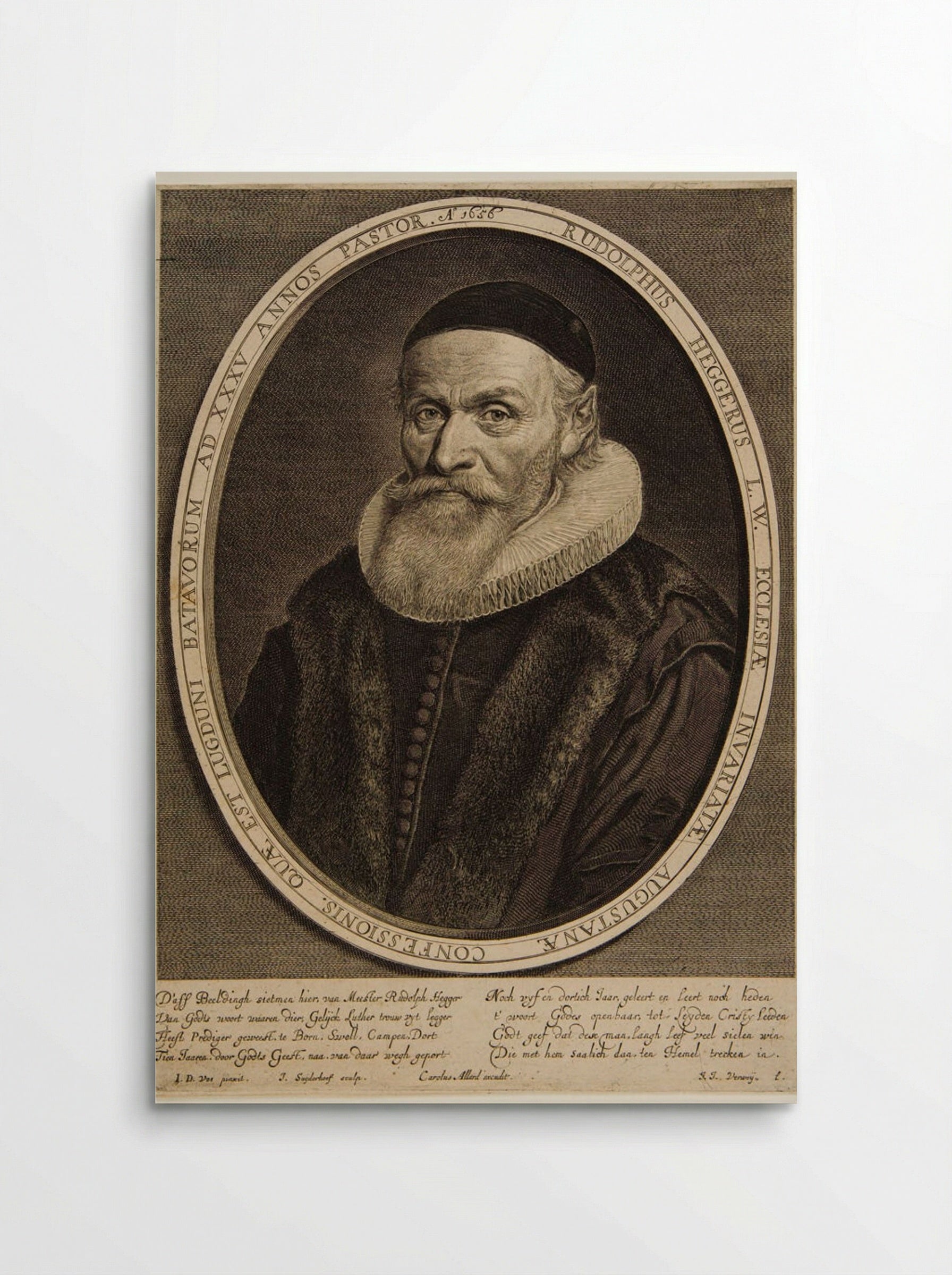 Rudolphus Heggerus - Jonas Suyderhoef - Poster