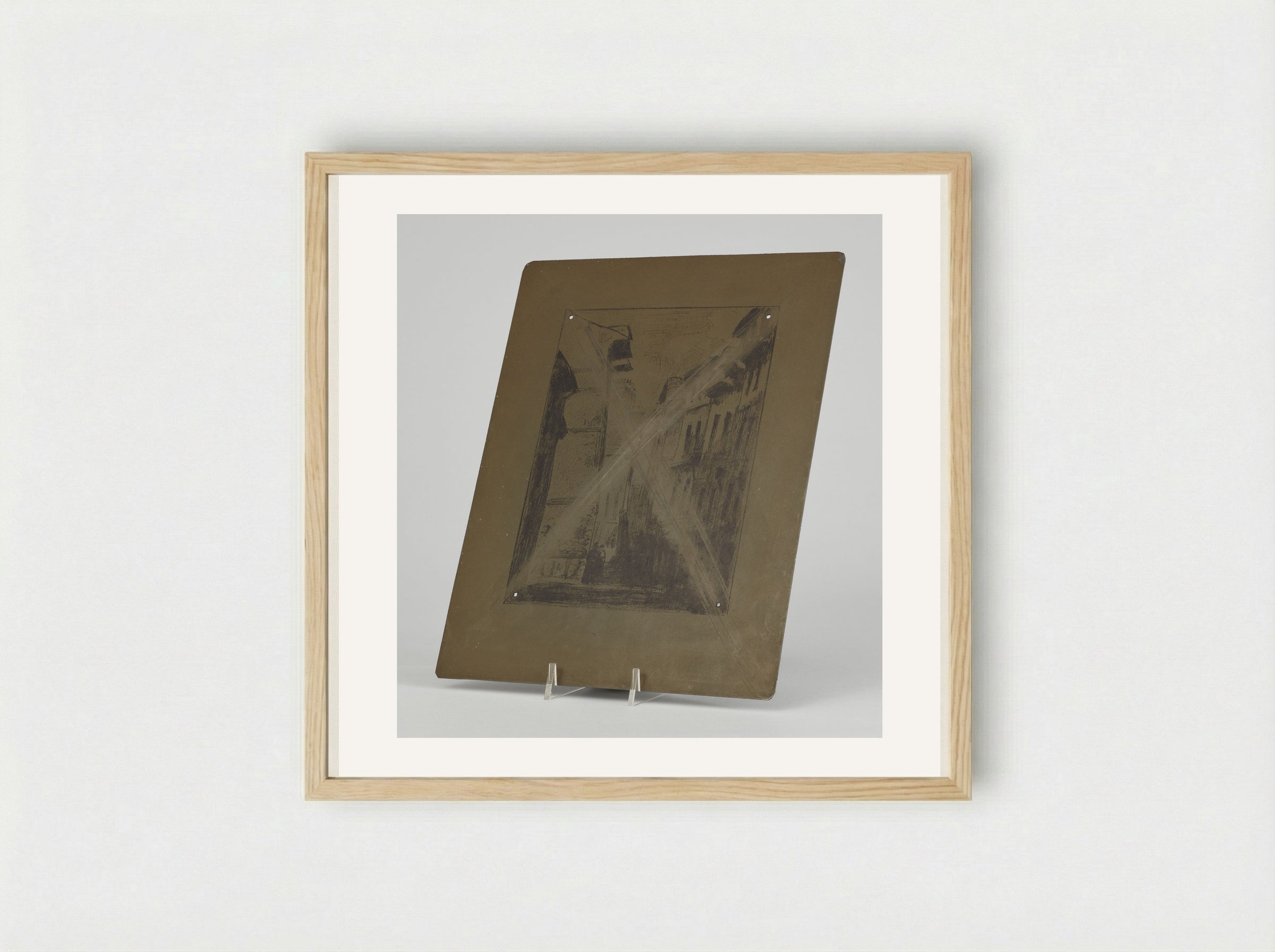 Rue Molière - Camille Pissarro - Framed Print Wood