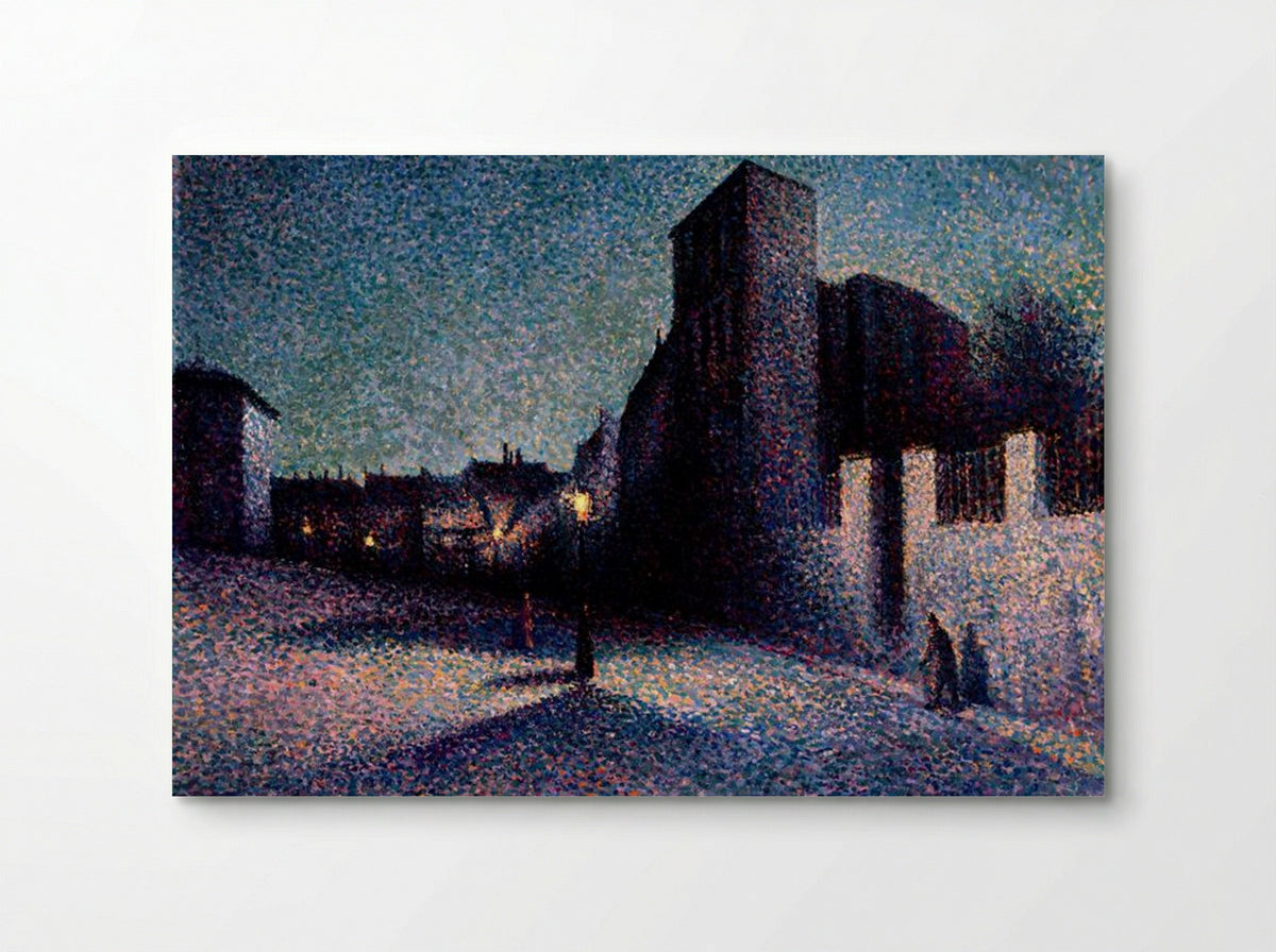 Rue Ravignan, Paris - Maximilien Luce - Poster