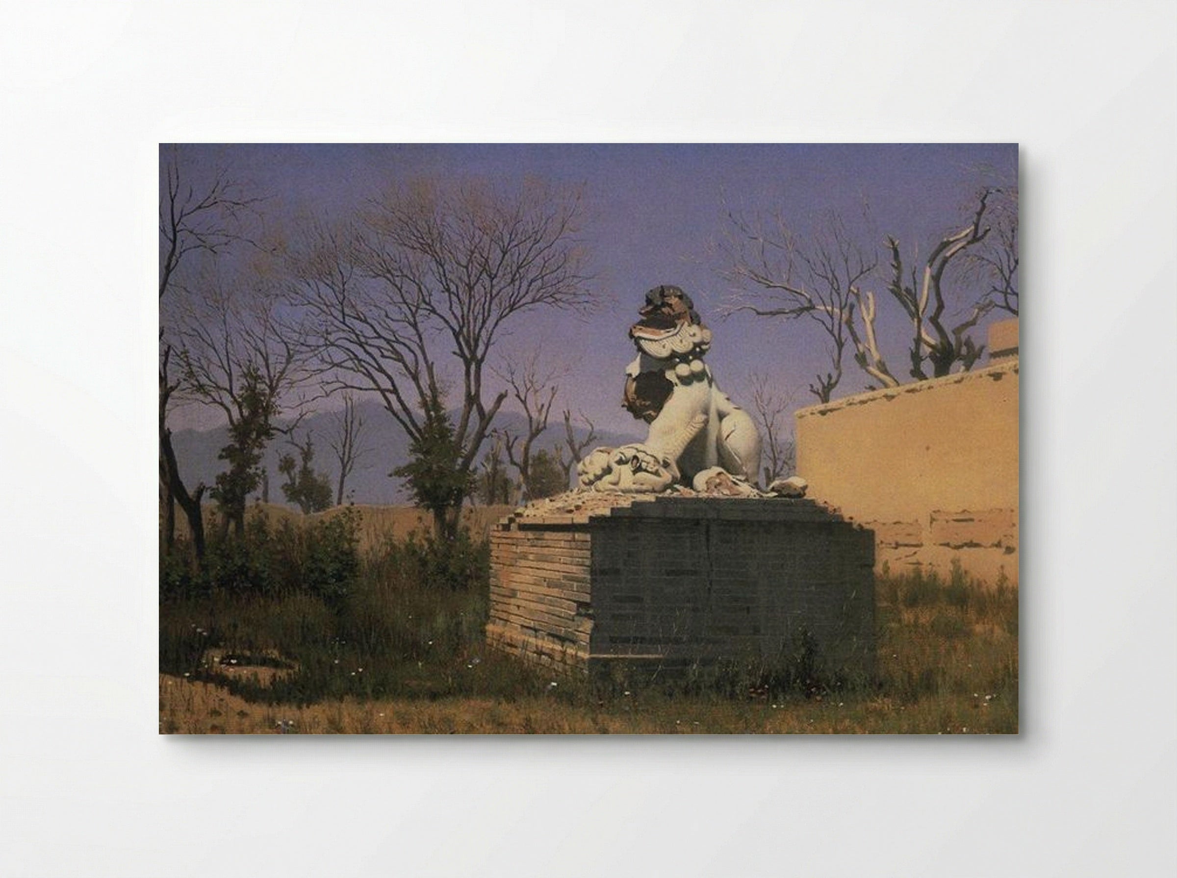 Ruins in Chuguchak - Vasily Vereshchagin - Poster