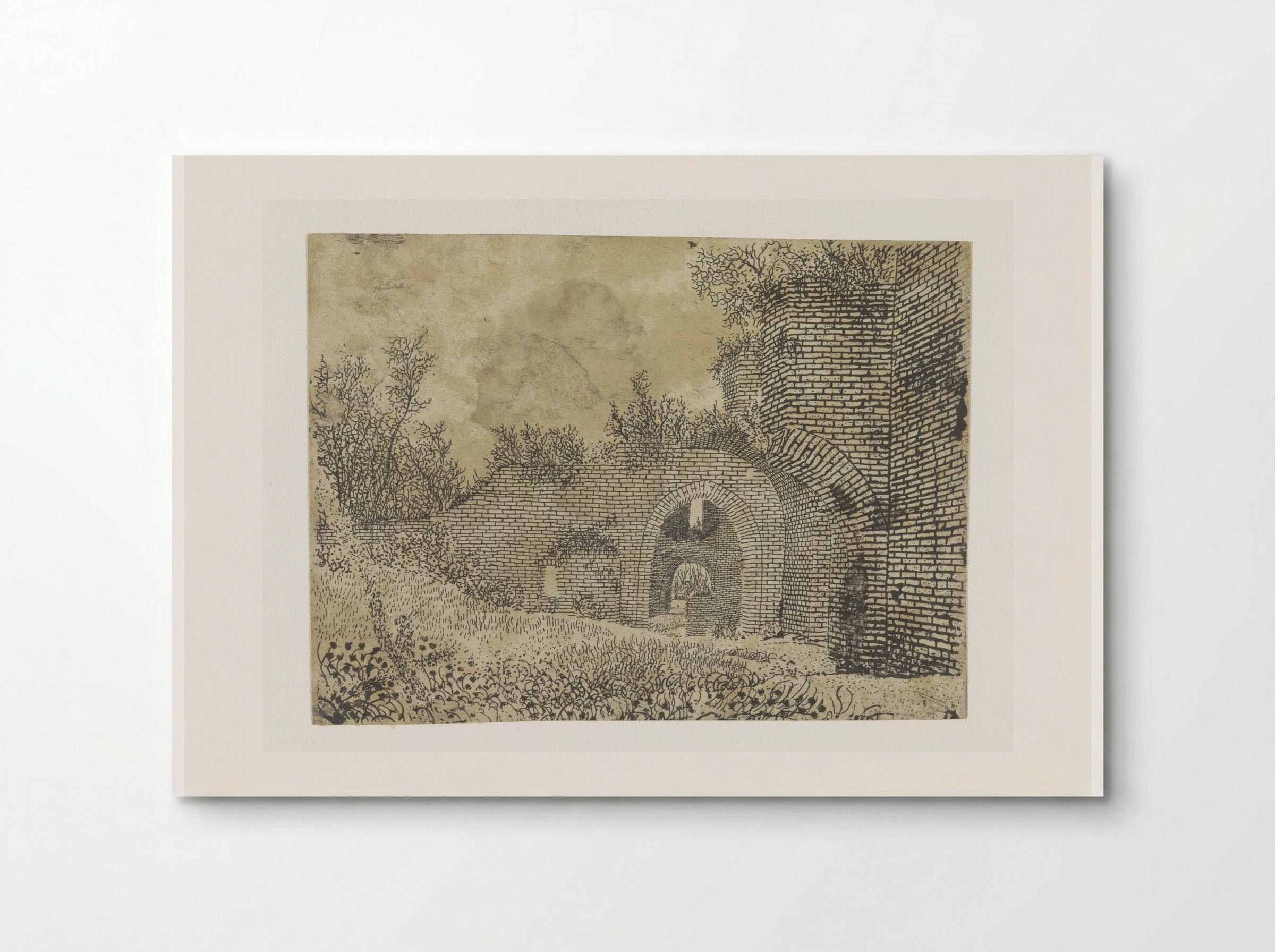 Ruins of Brederode Castle - Hercules Segers - Poster